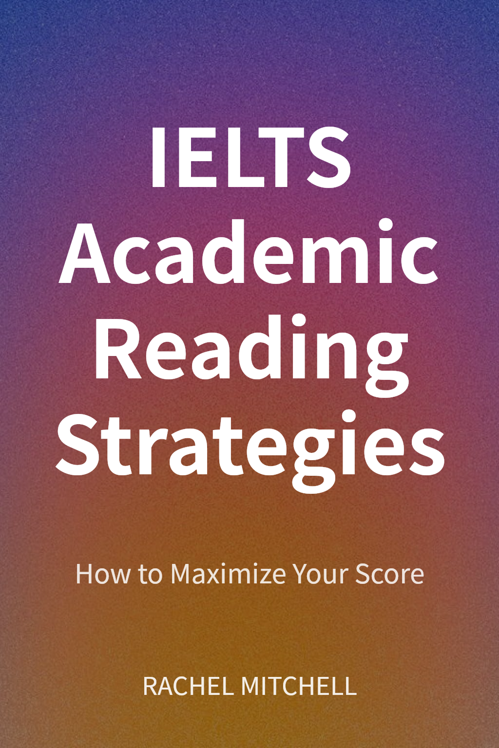 IELTS Academic Reading Strategies cover