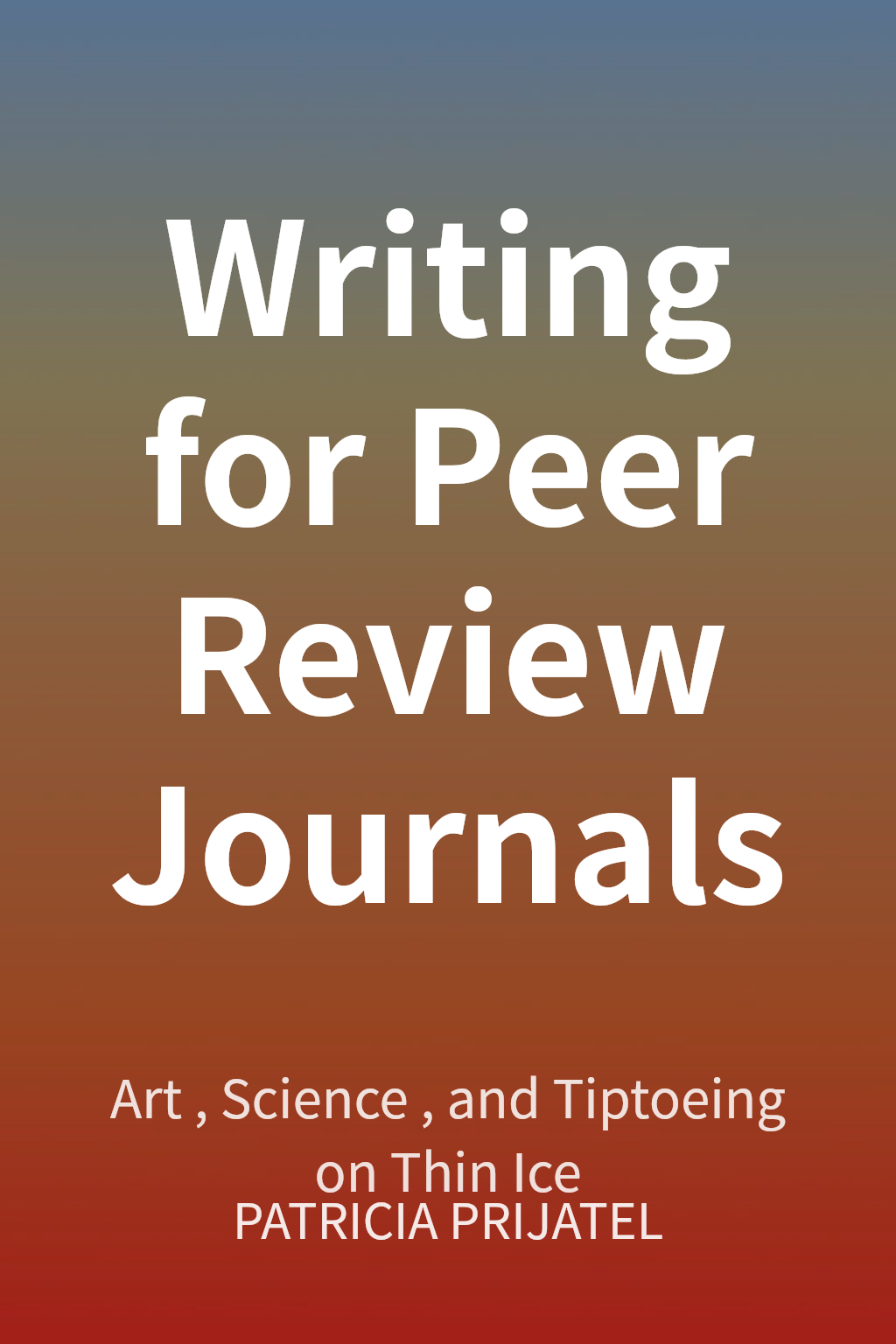 Writing for Peer Review Journals cover