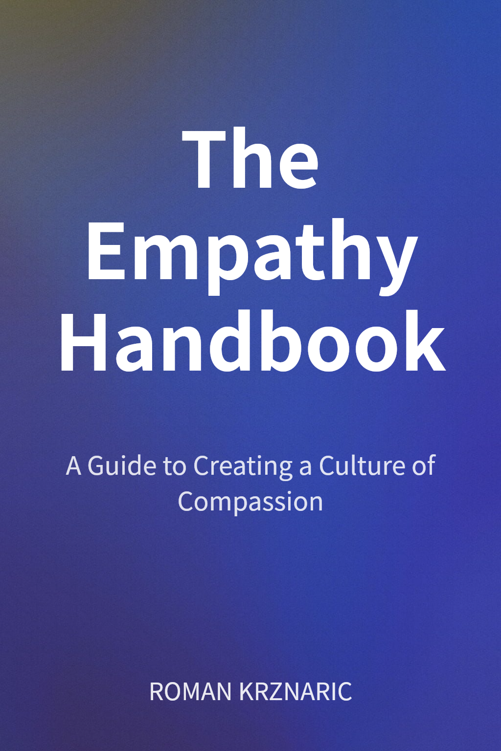 The Empathy Handbook cover