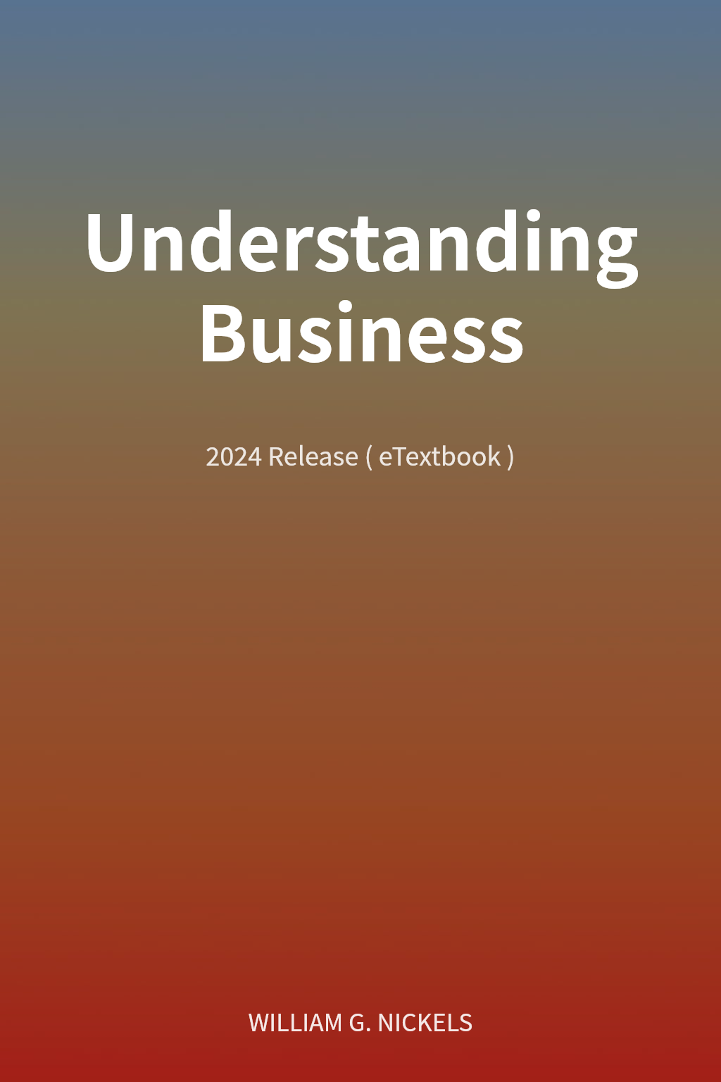 Understanding Business cover