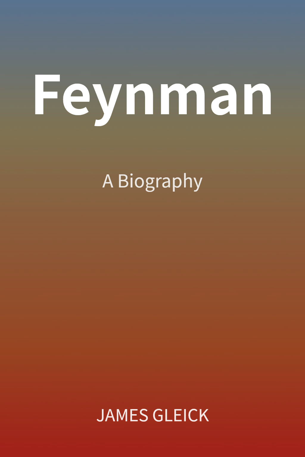 Feynman cover