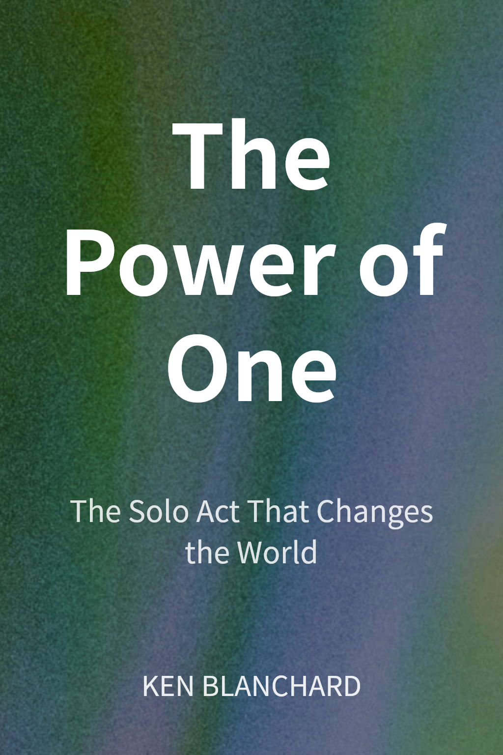 The Power of One cover