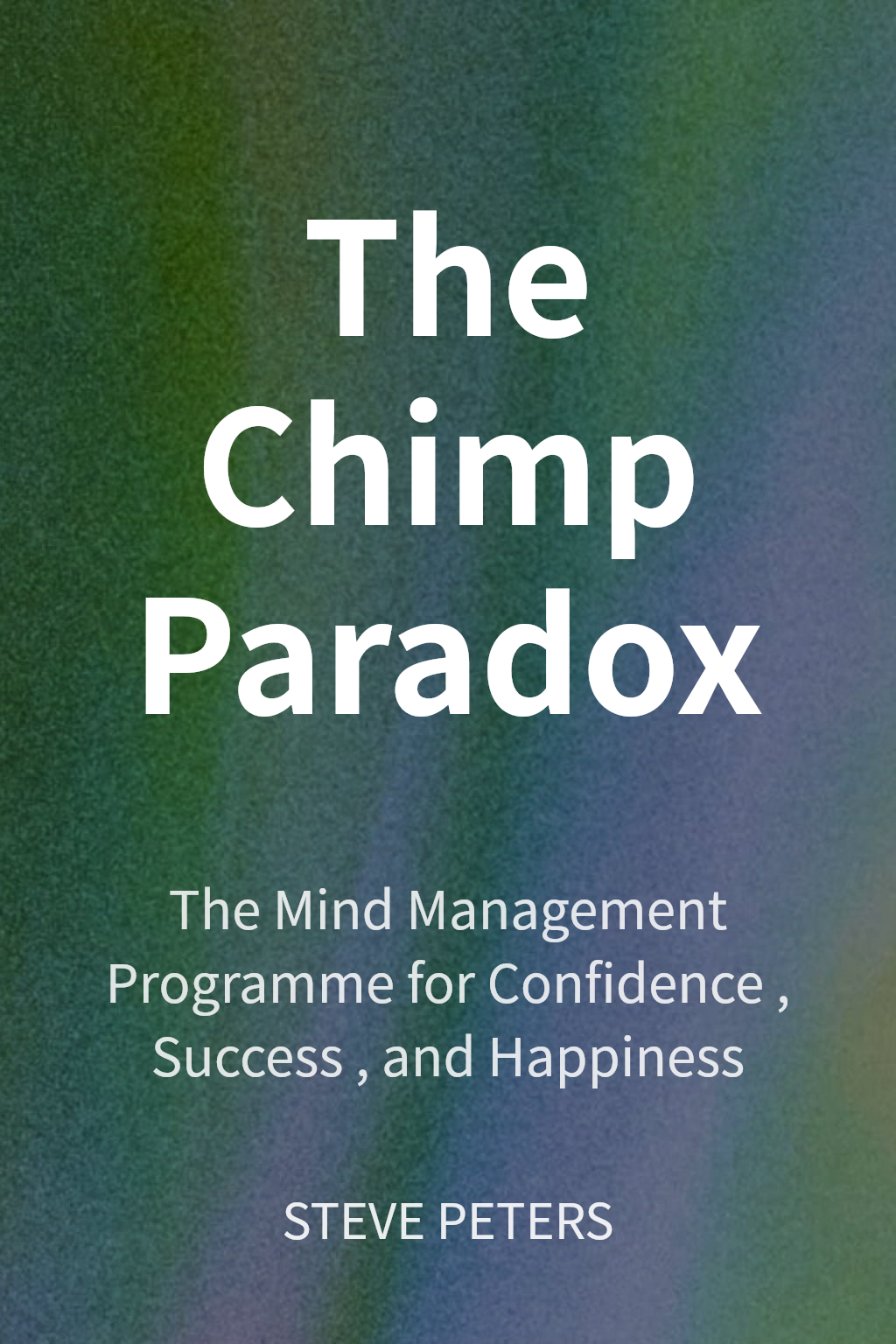 The Chimp Paradox cover