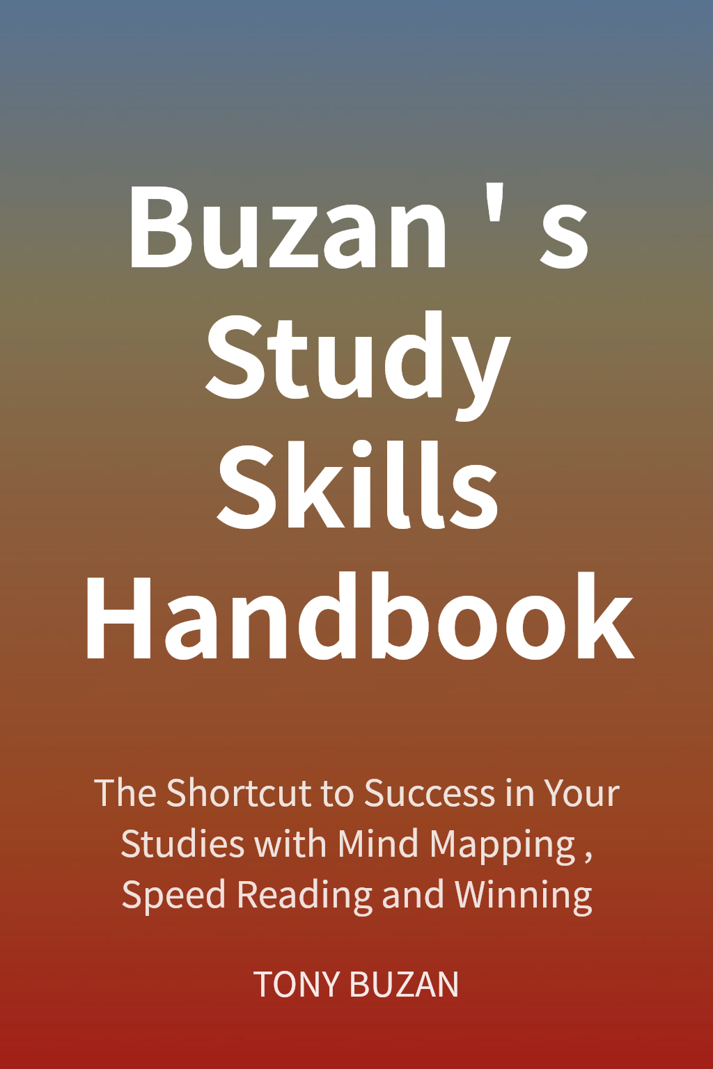 Buzan's Study Skills Handbook cover
