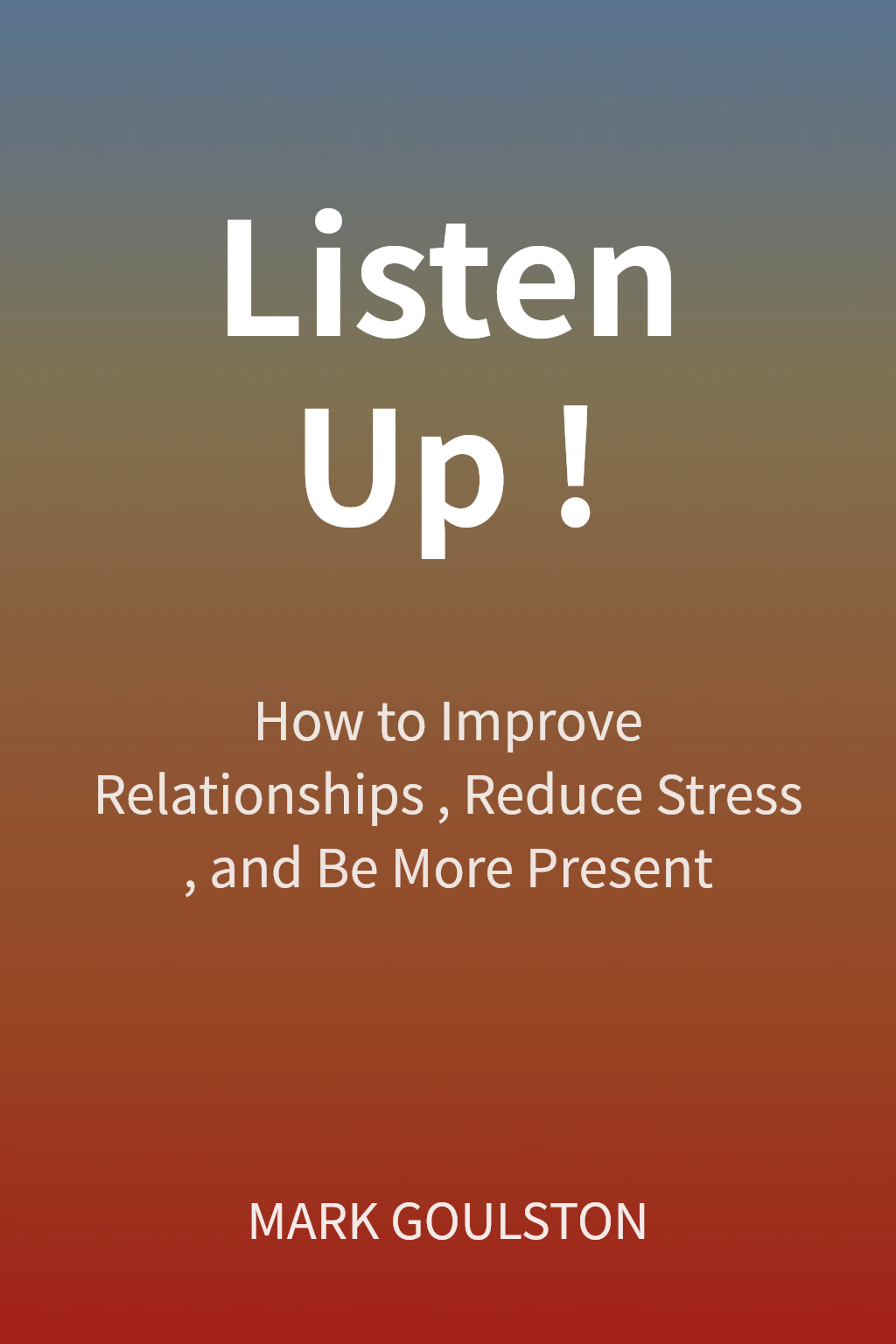Listen Up! cover