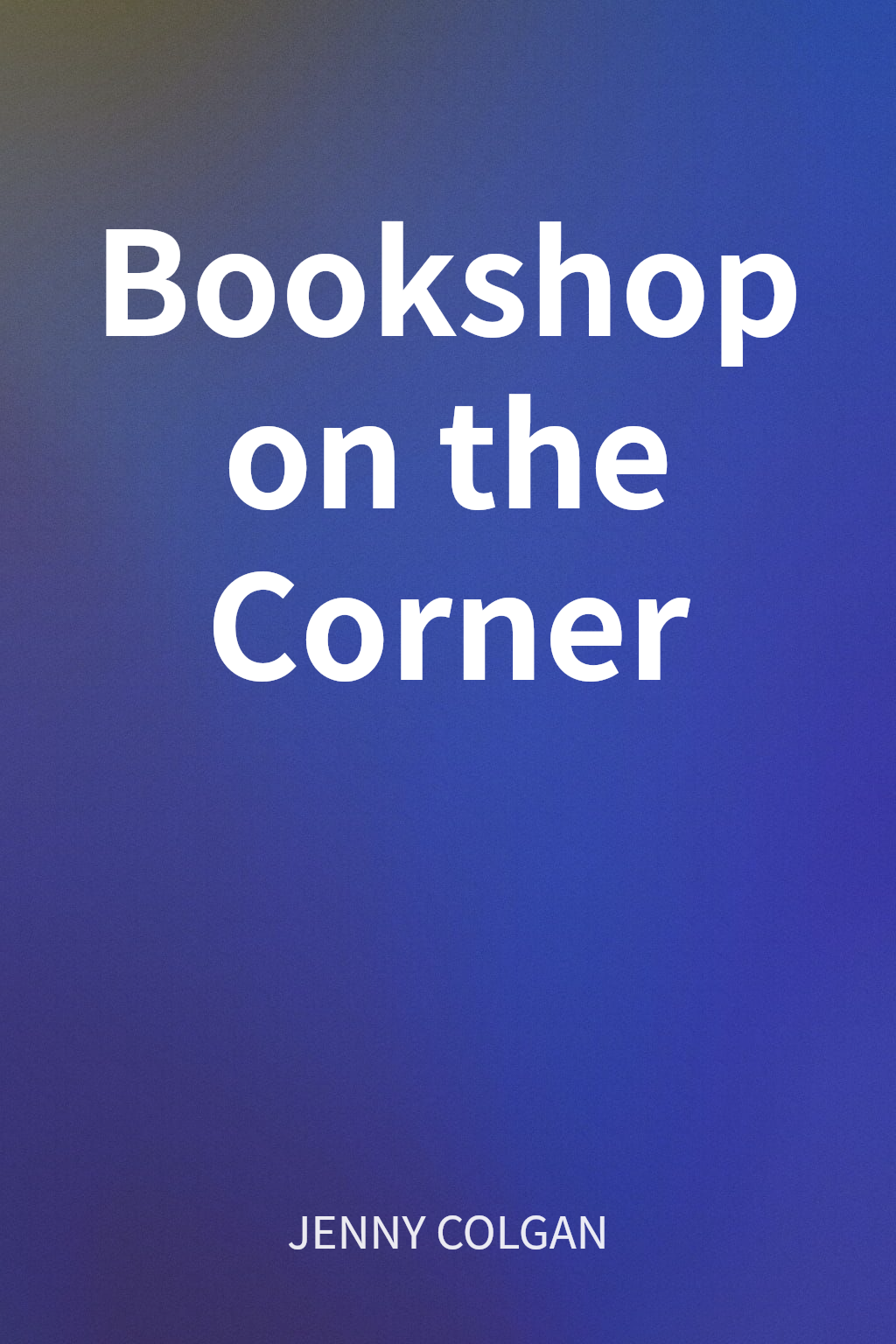 Bookshop on the Corner cover