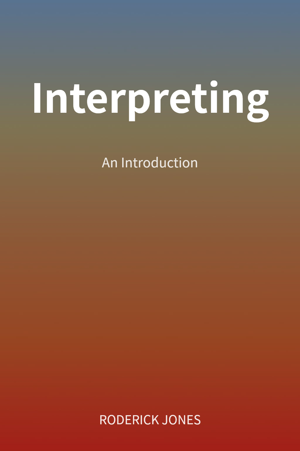 Interpreting 封面