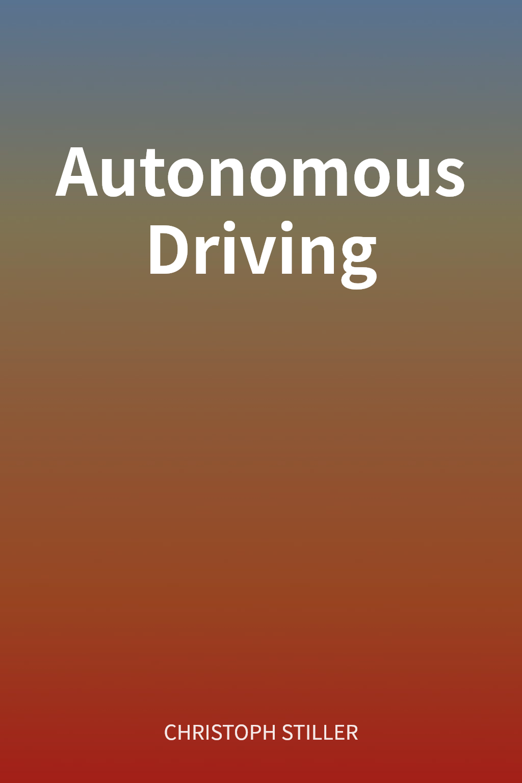 Autonomous Driving cover