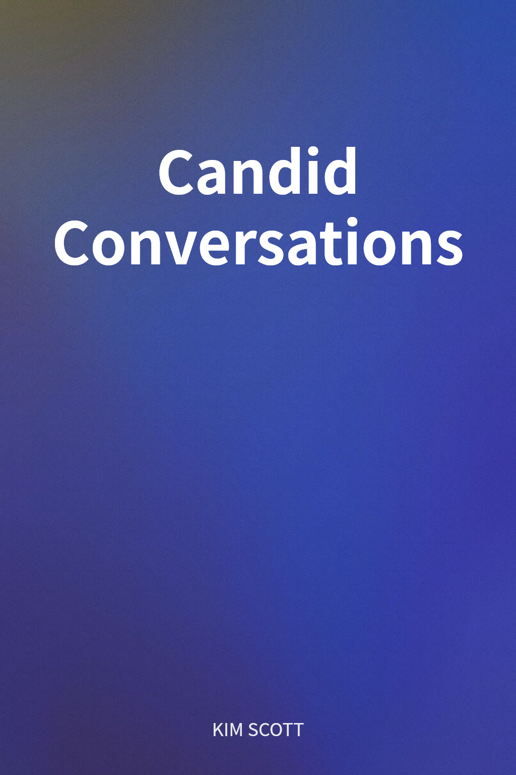 Candid Conversations cover