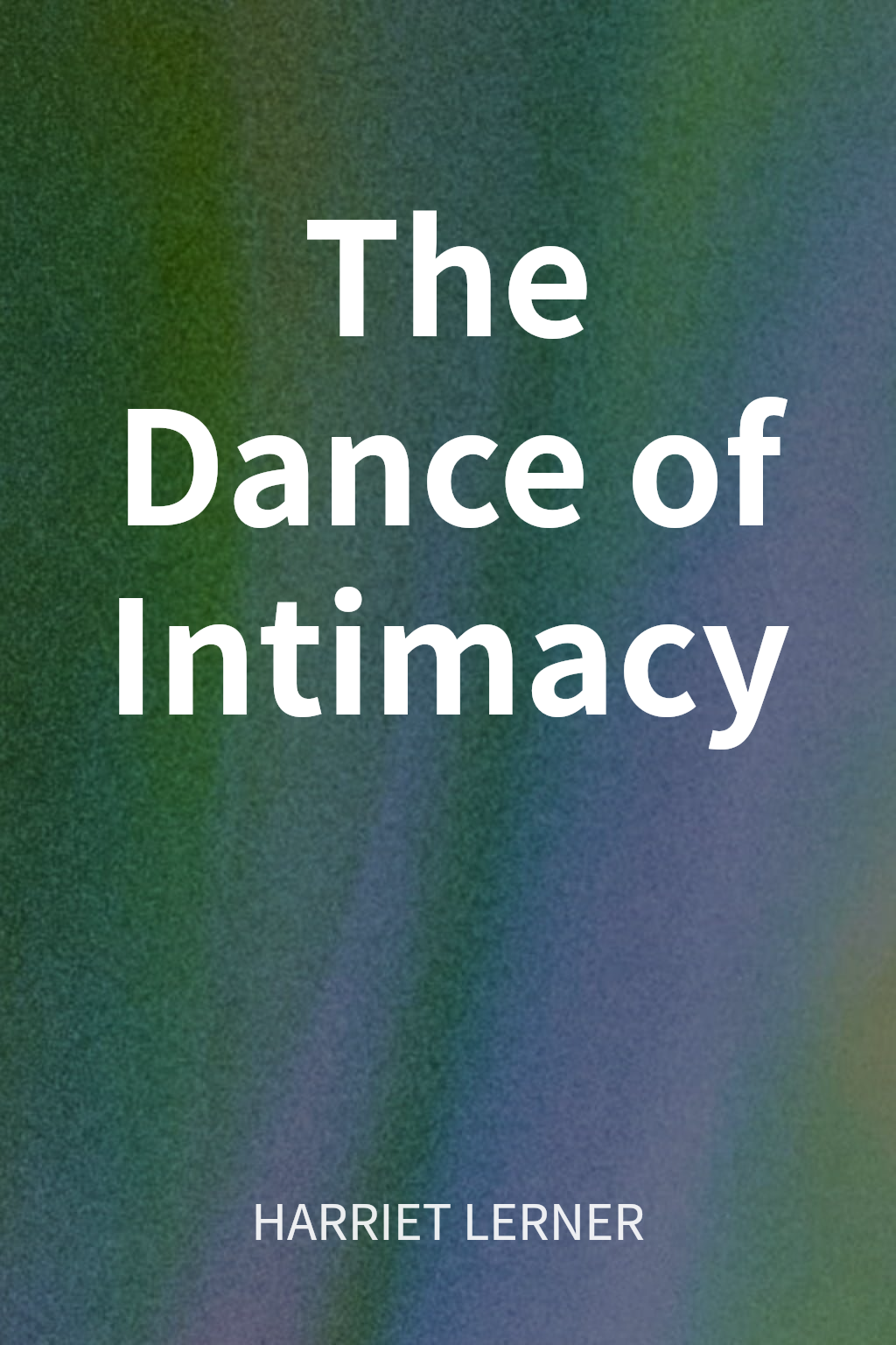 The Dance of Intimacy cover