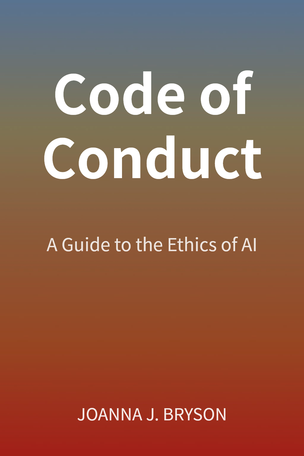 Code of Conduct cover