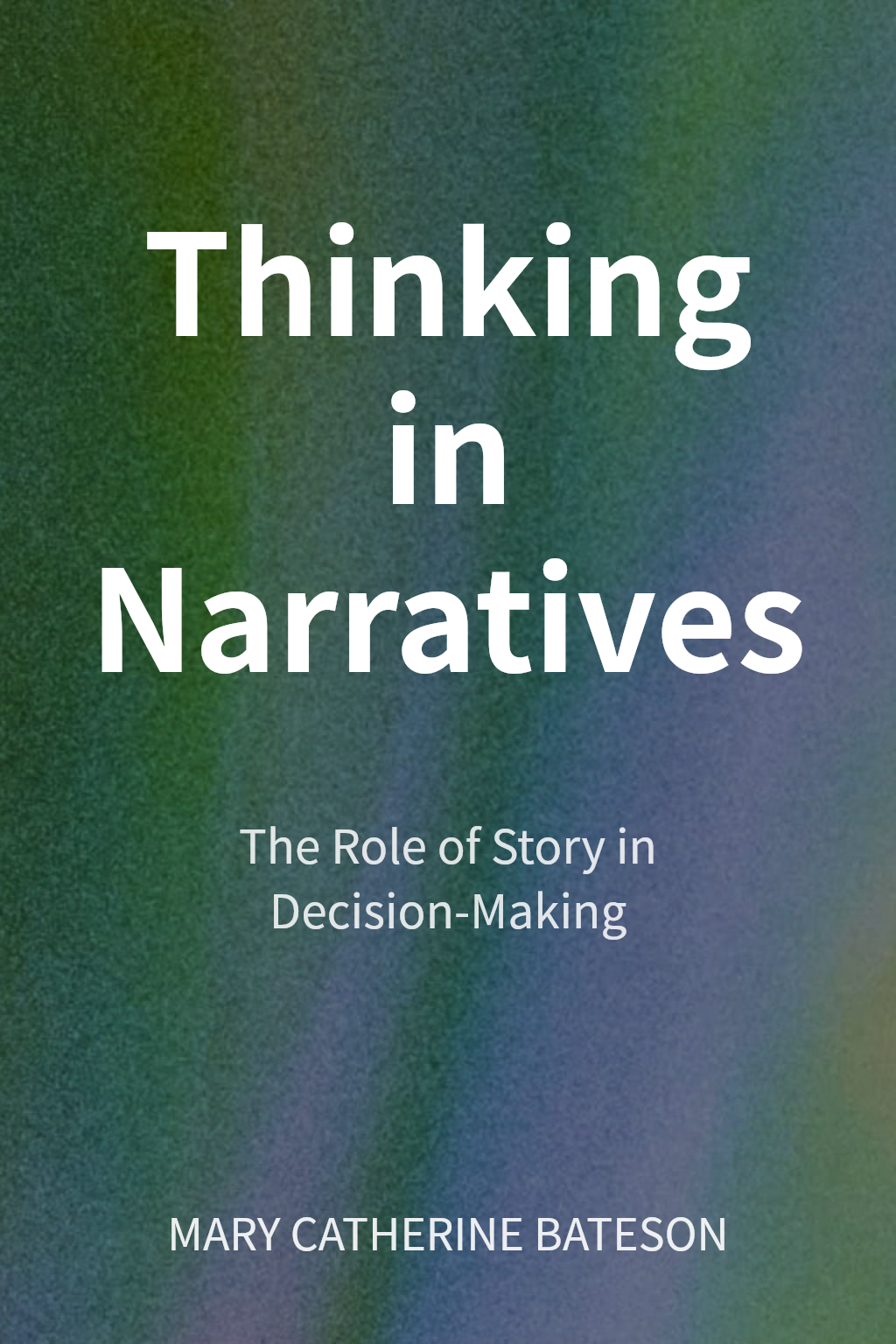 Thinking in Narratives cover