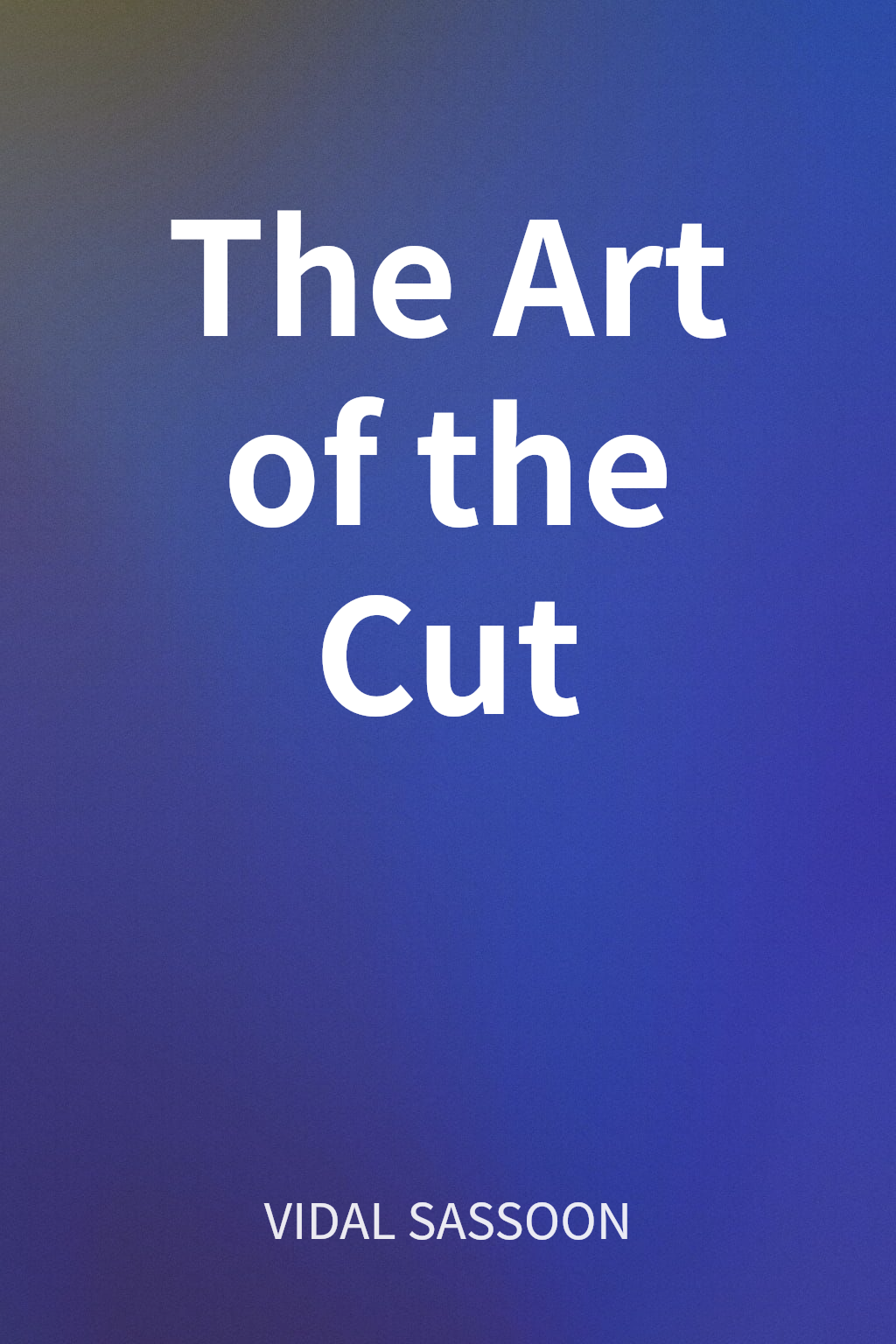 The Art of the Cut cover