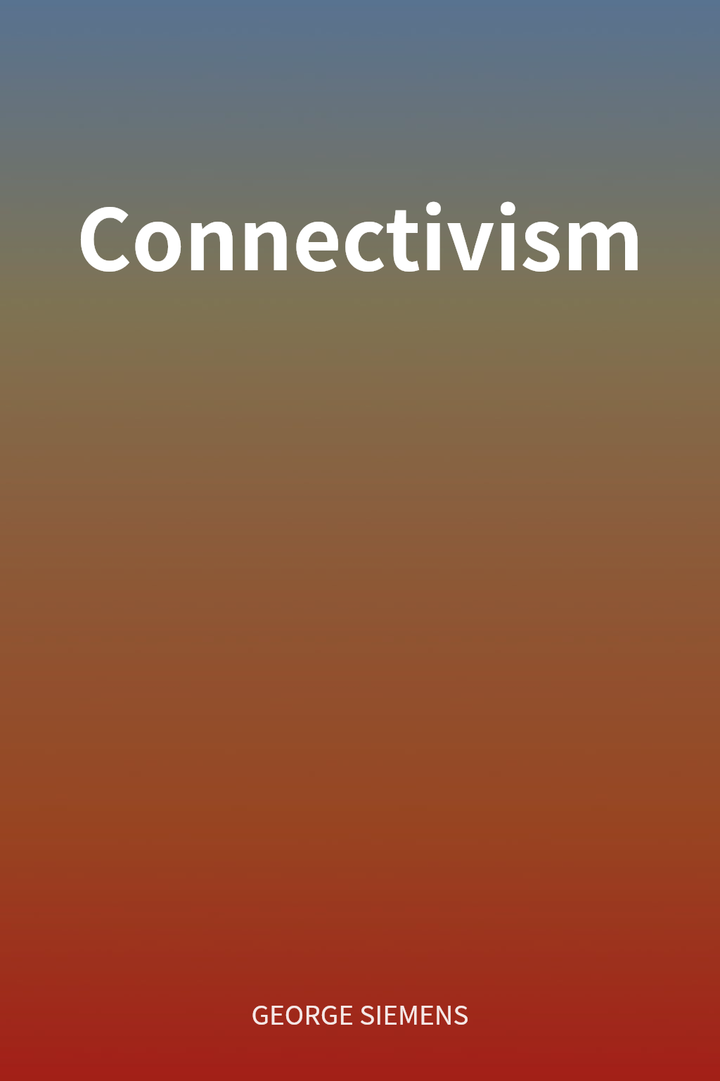 Connectivism cover