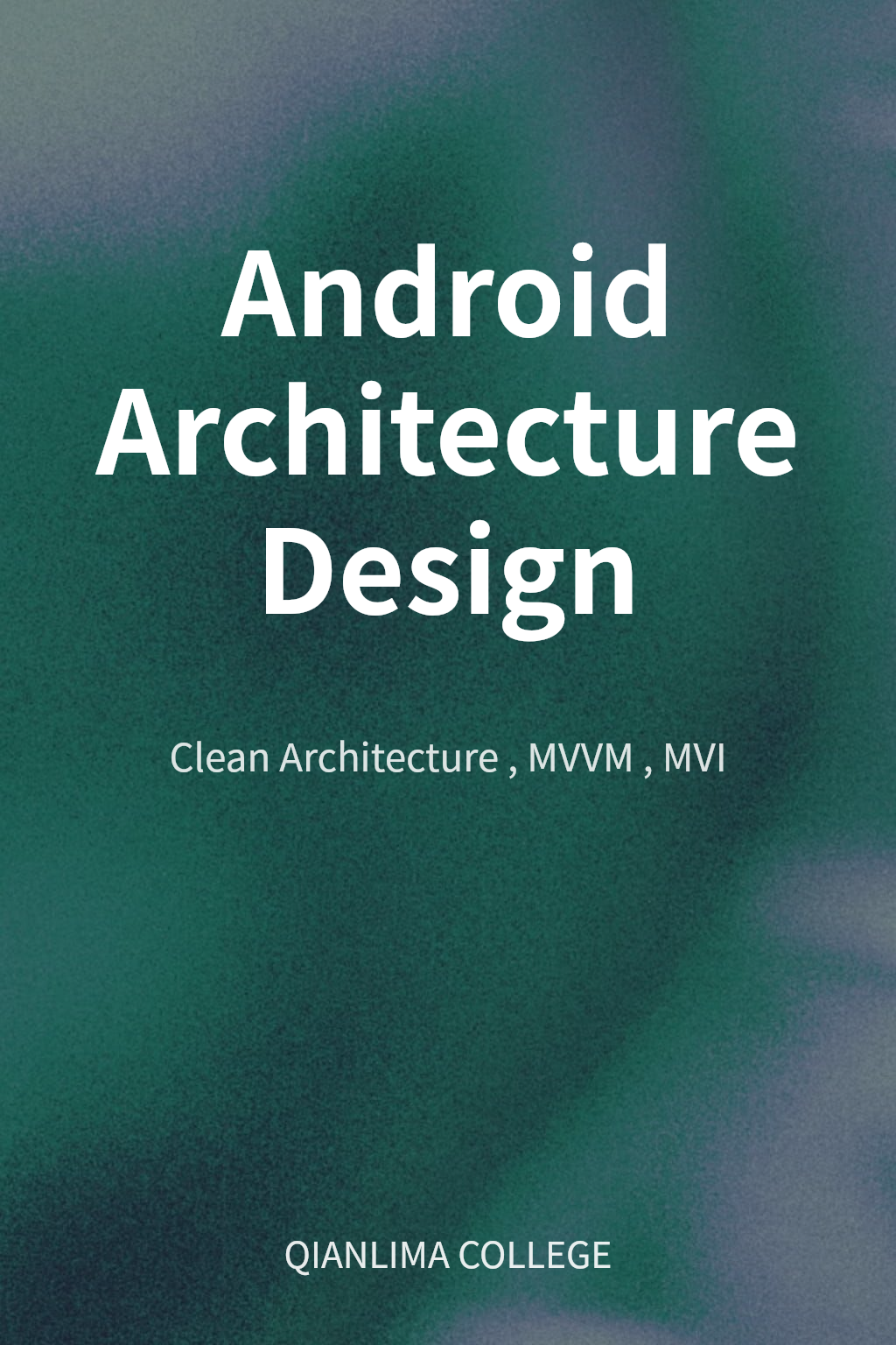 Android Architecture Design cover