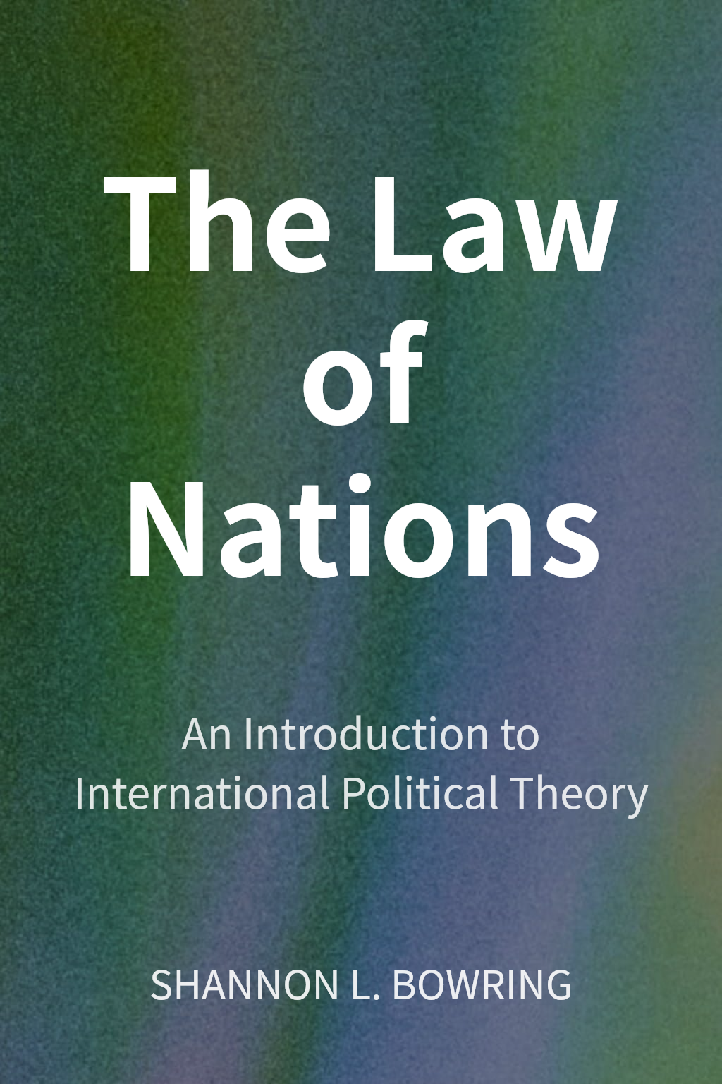 The Law of Nations cover