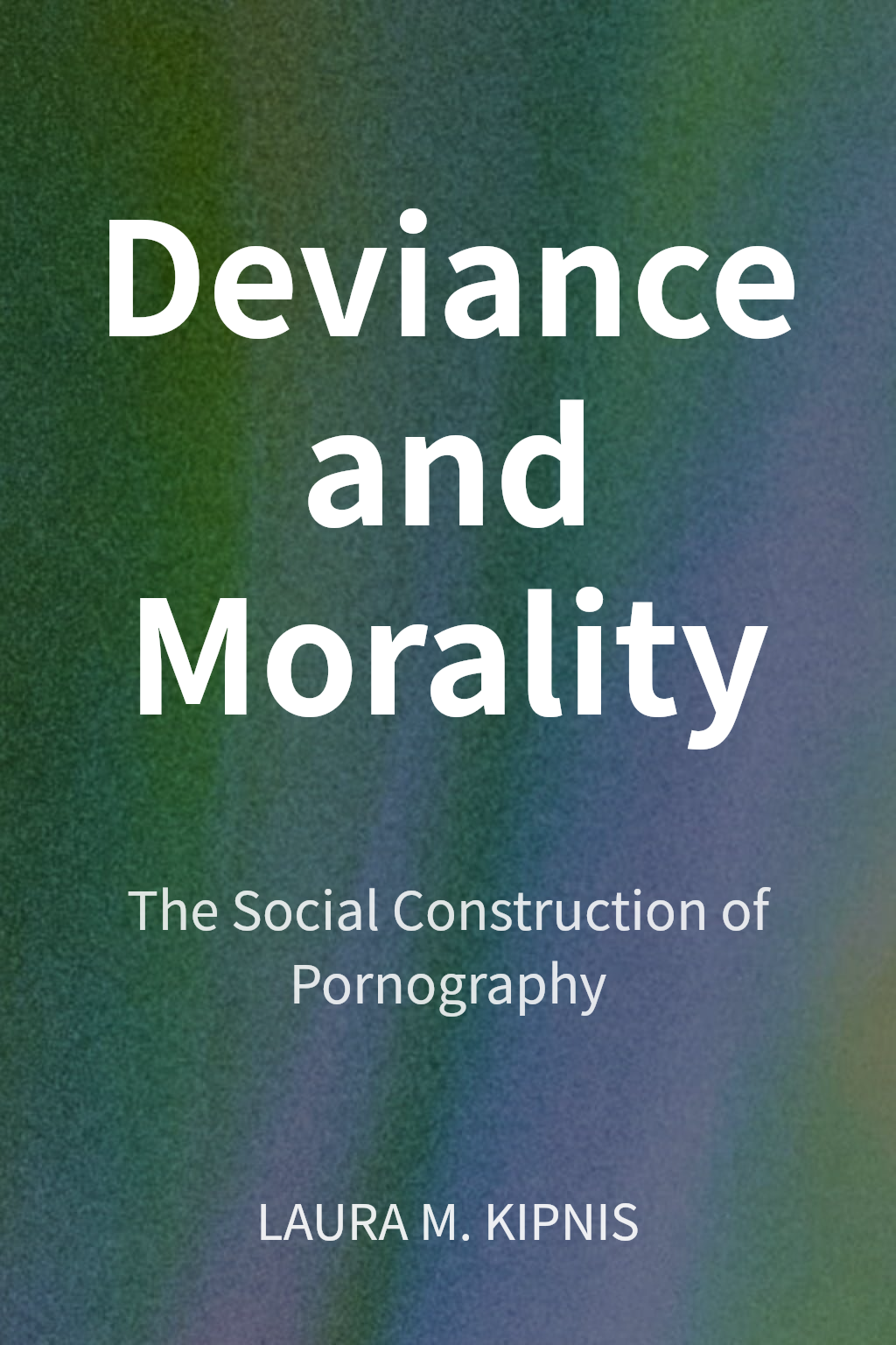 Deviance and Morality cover