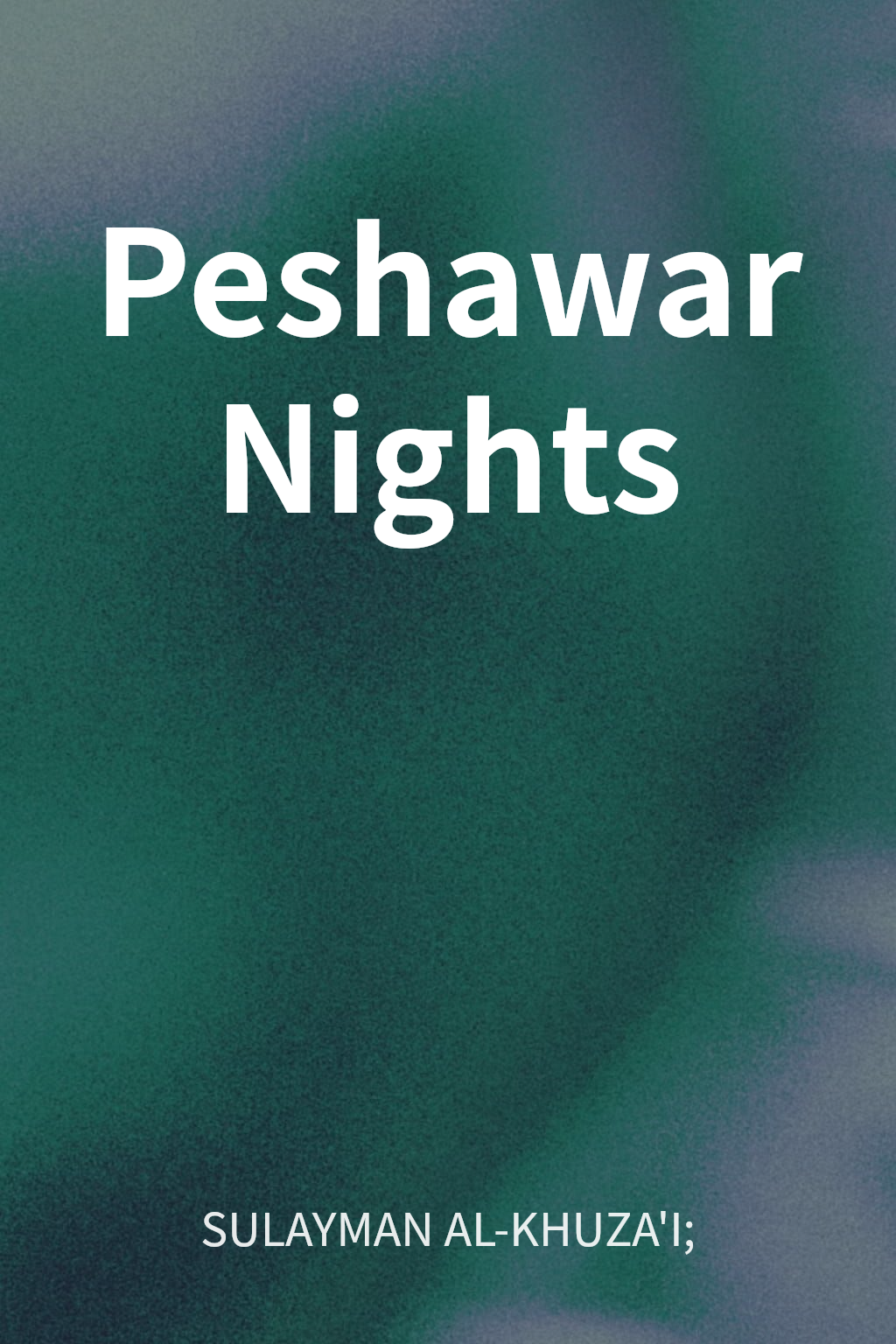 Peshawar Nights cover