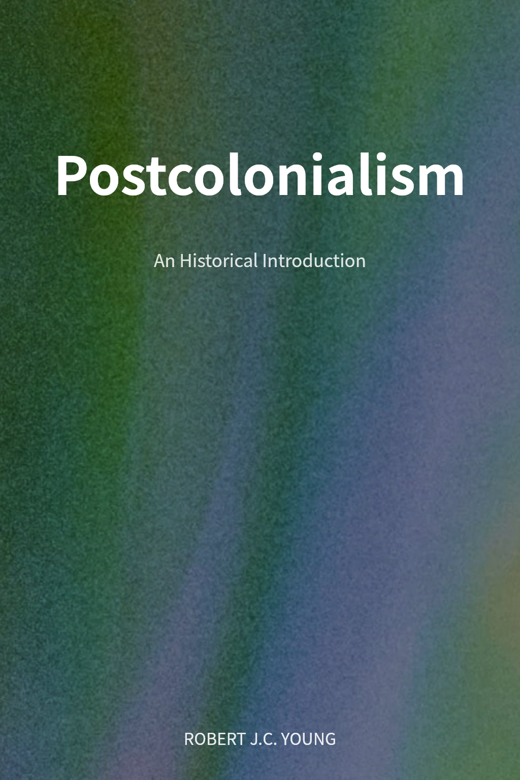 Postcolonialism cover