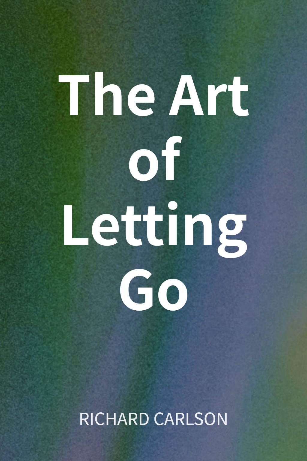 The Art of Letting Go cover