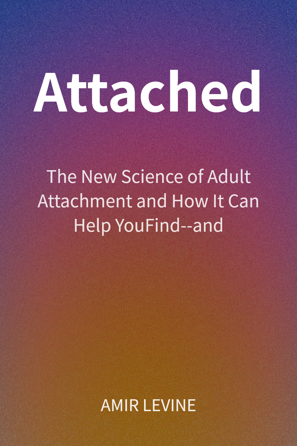 Attached cover