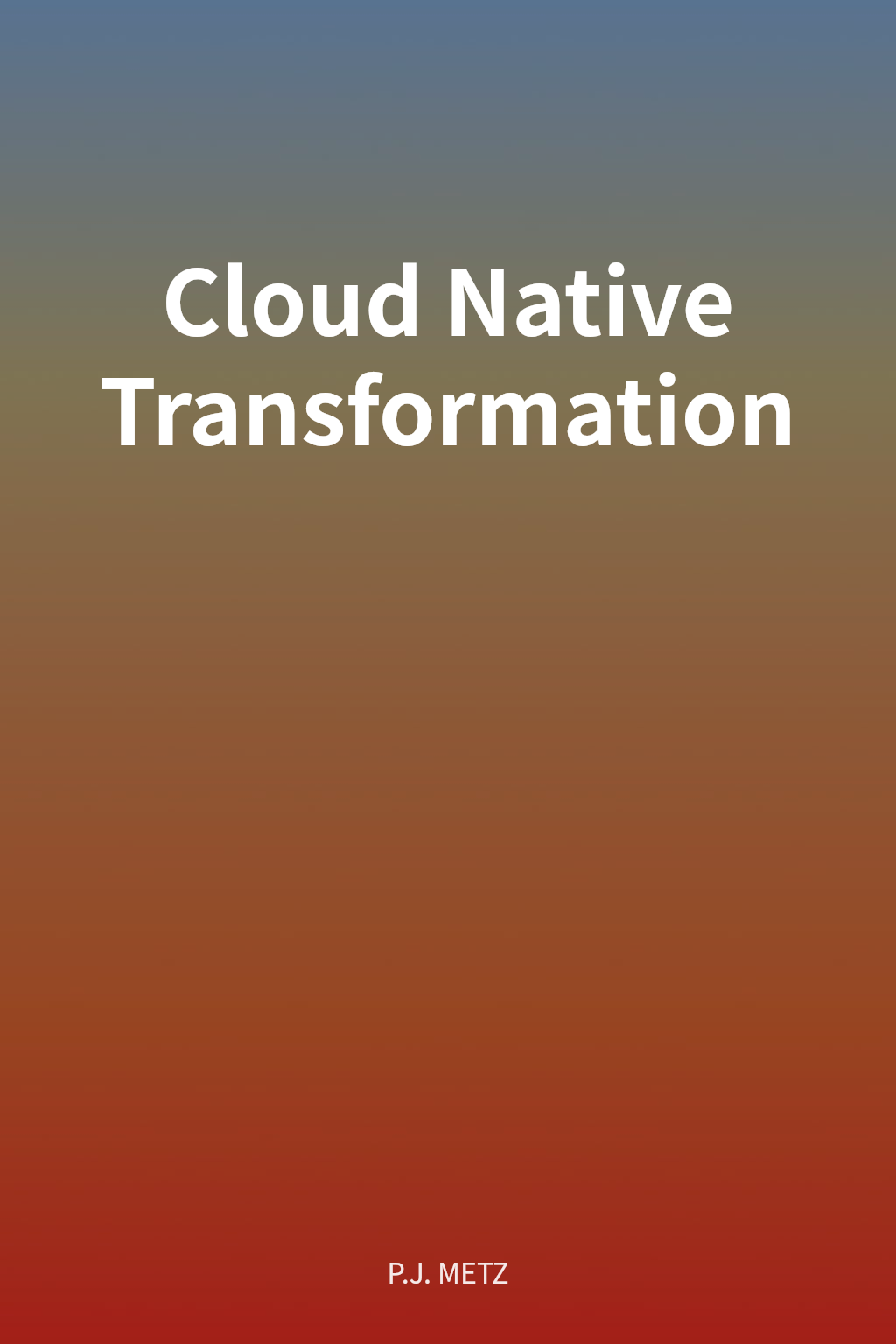 Cloud Native Transformation cover