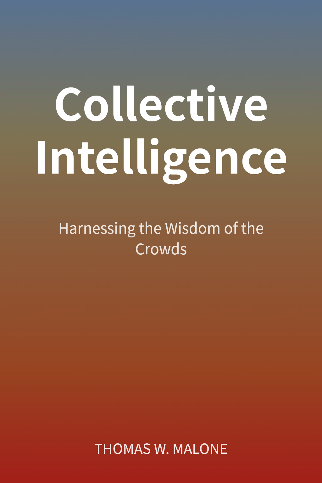 Collective Intelligence cover