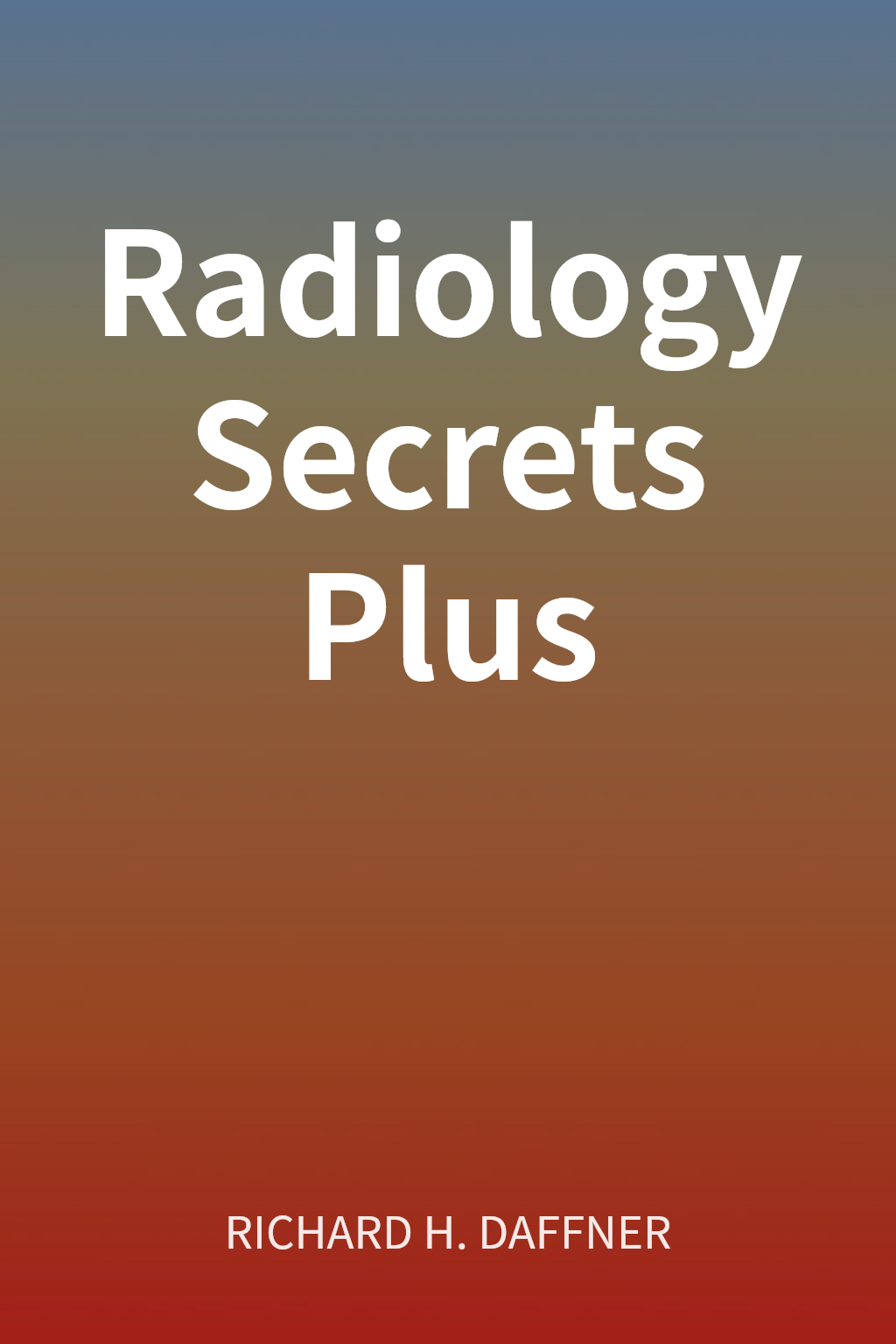 Radiology Secrets Plus cover