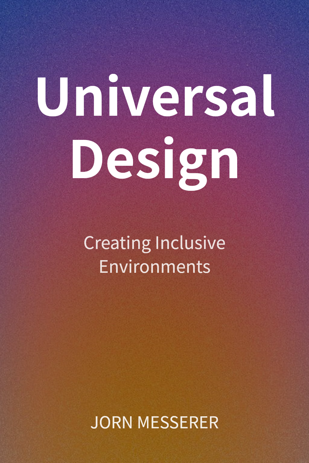 Universal Design cover