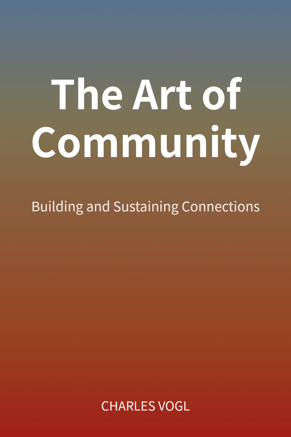 The Art of Community cover