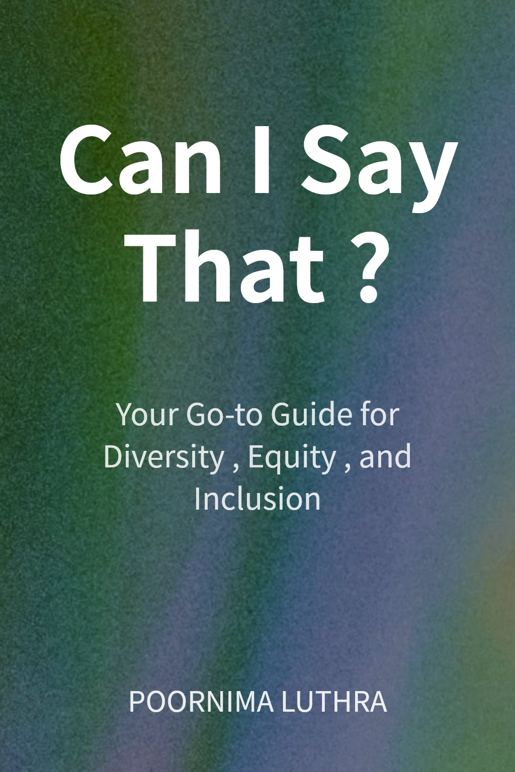 Can I Say That? cover