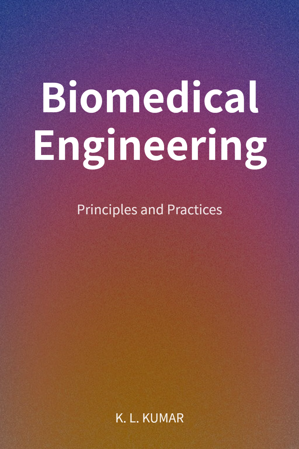 Biomedical Engineering cover
