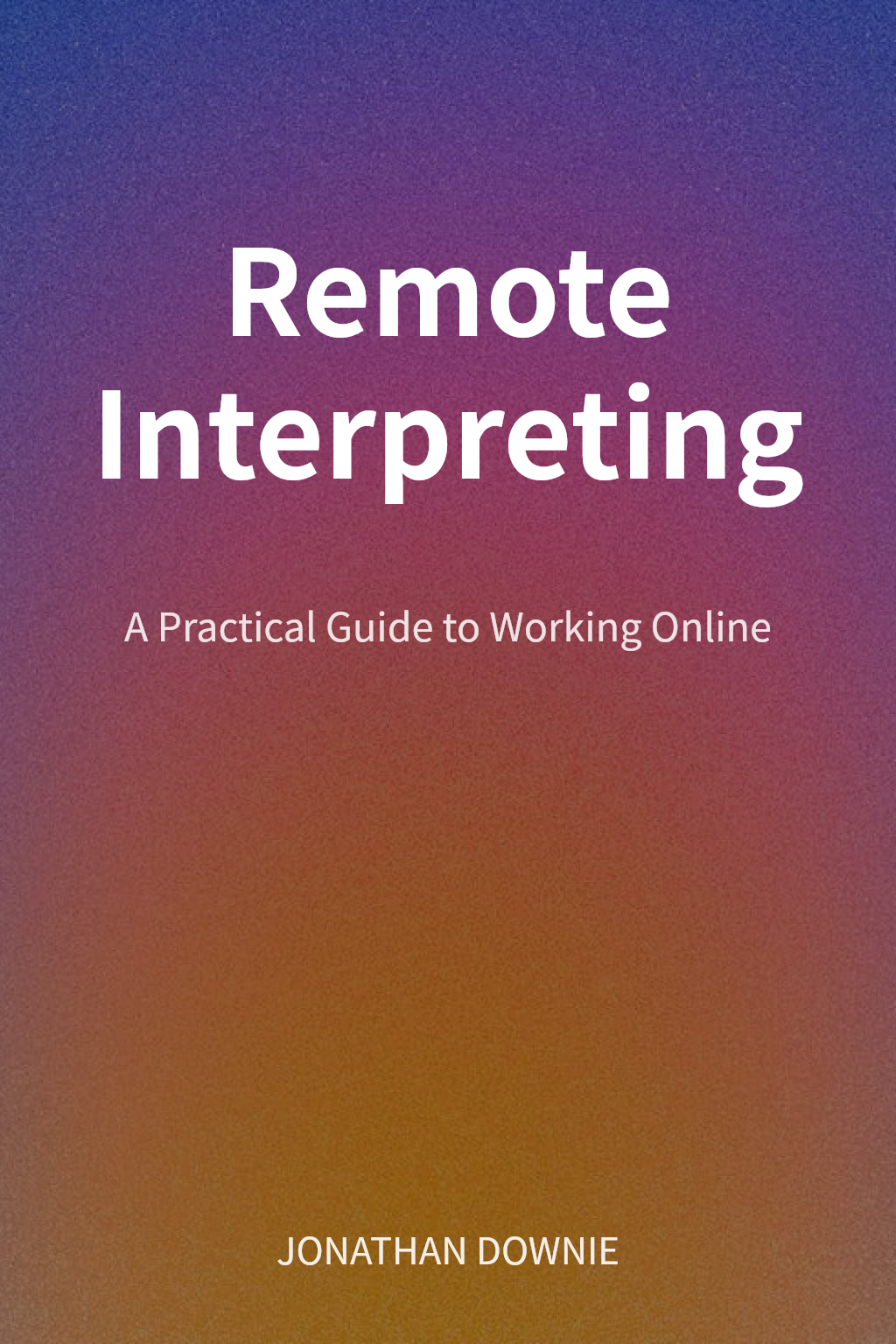 Remote Interpreting 封面
