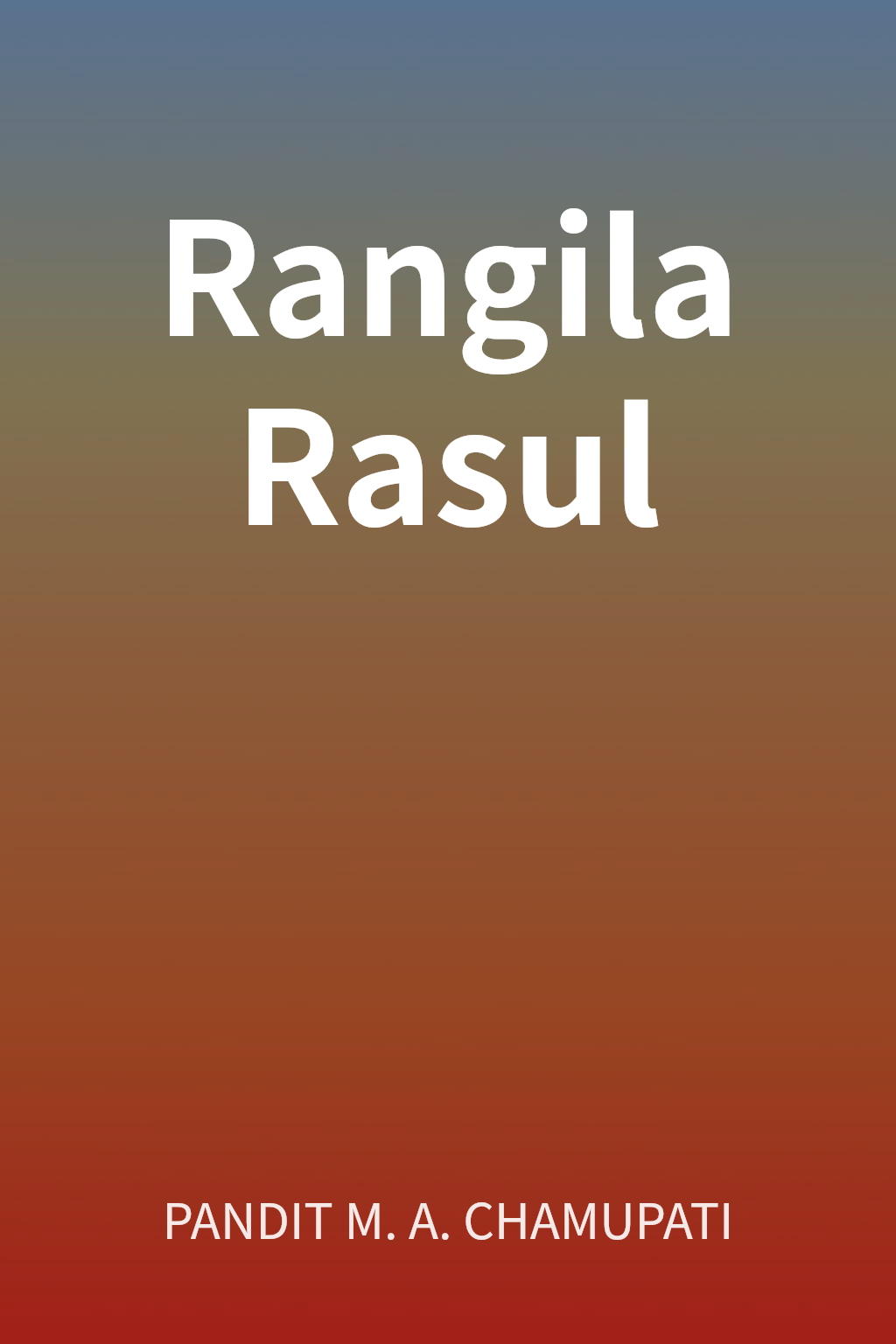 Rangila Rasul cover
