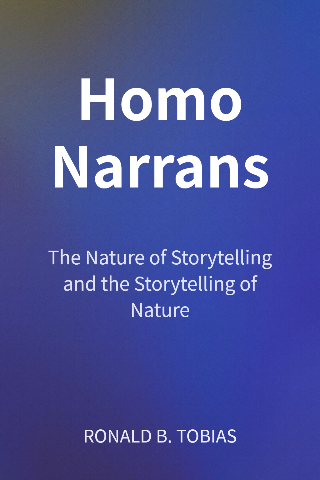 Homo Narrans cover