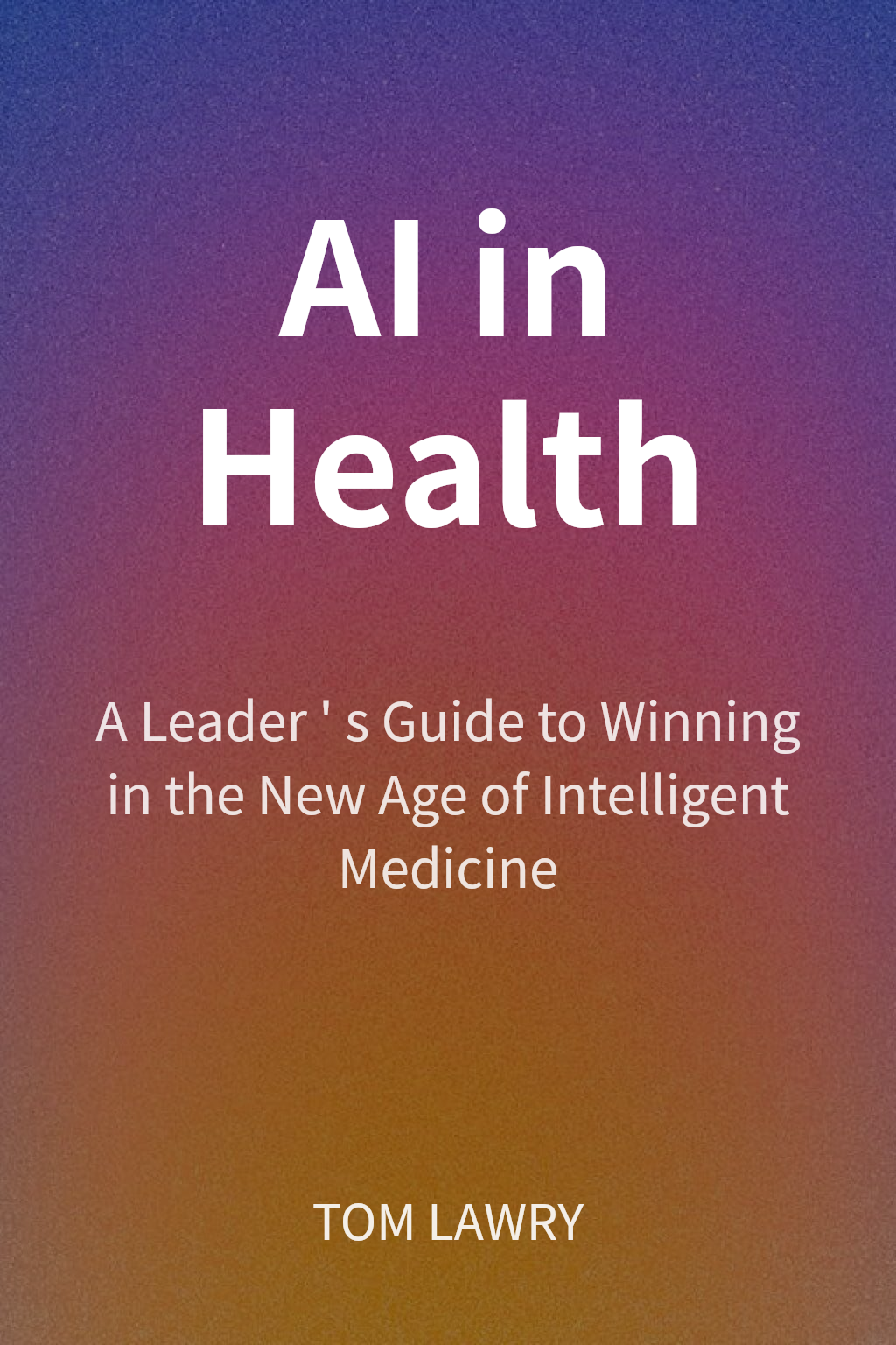 AI in Health cover