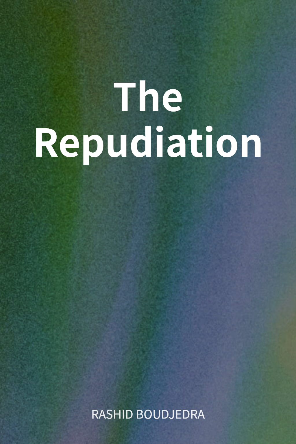 The Repudiation cover