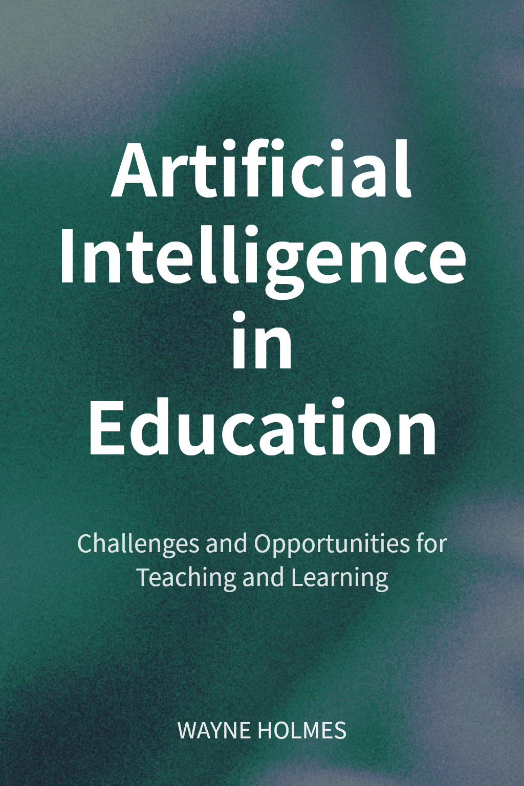 Artificial Intelligence in Education cover