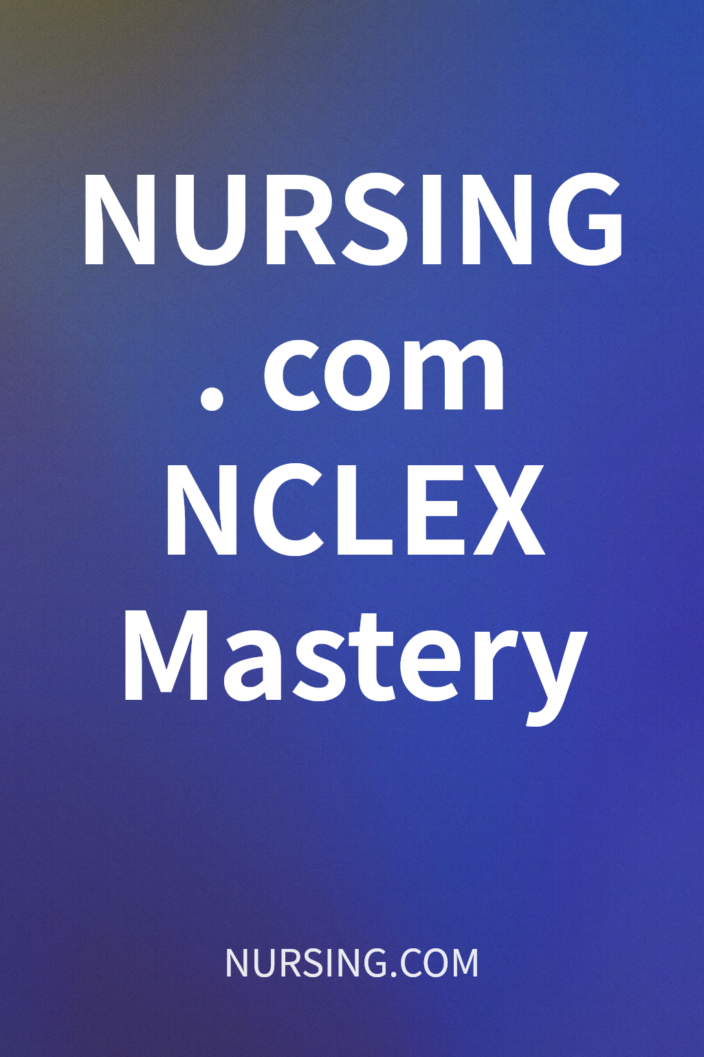 NURSING.com NCLEX Mastery cover