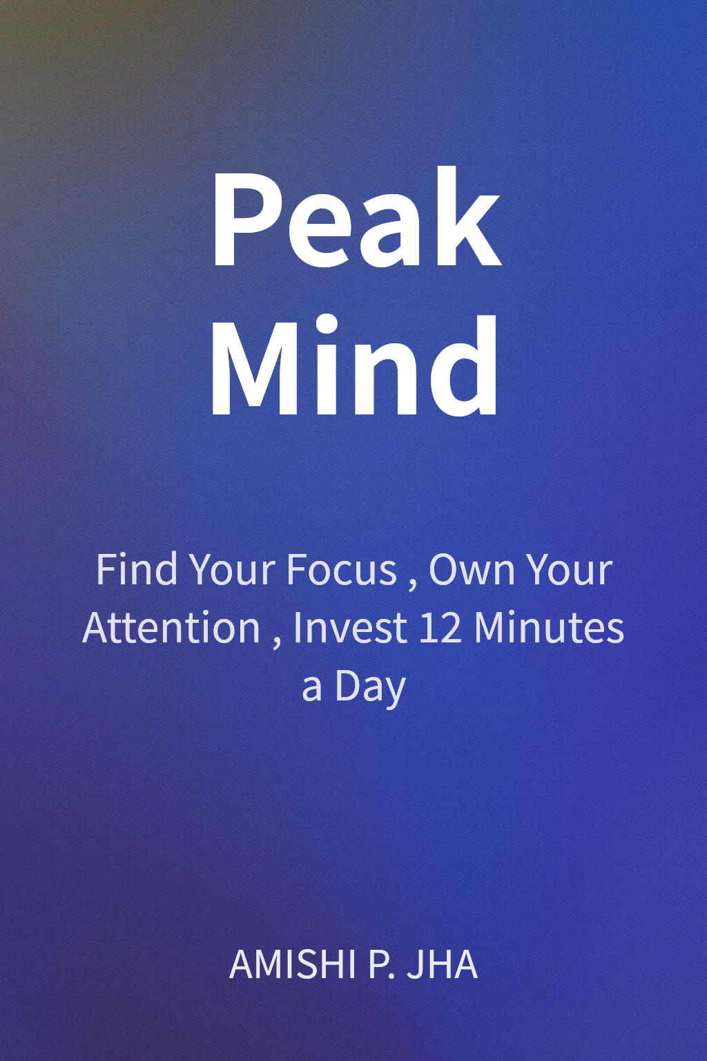 Peak Mind cover
