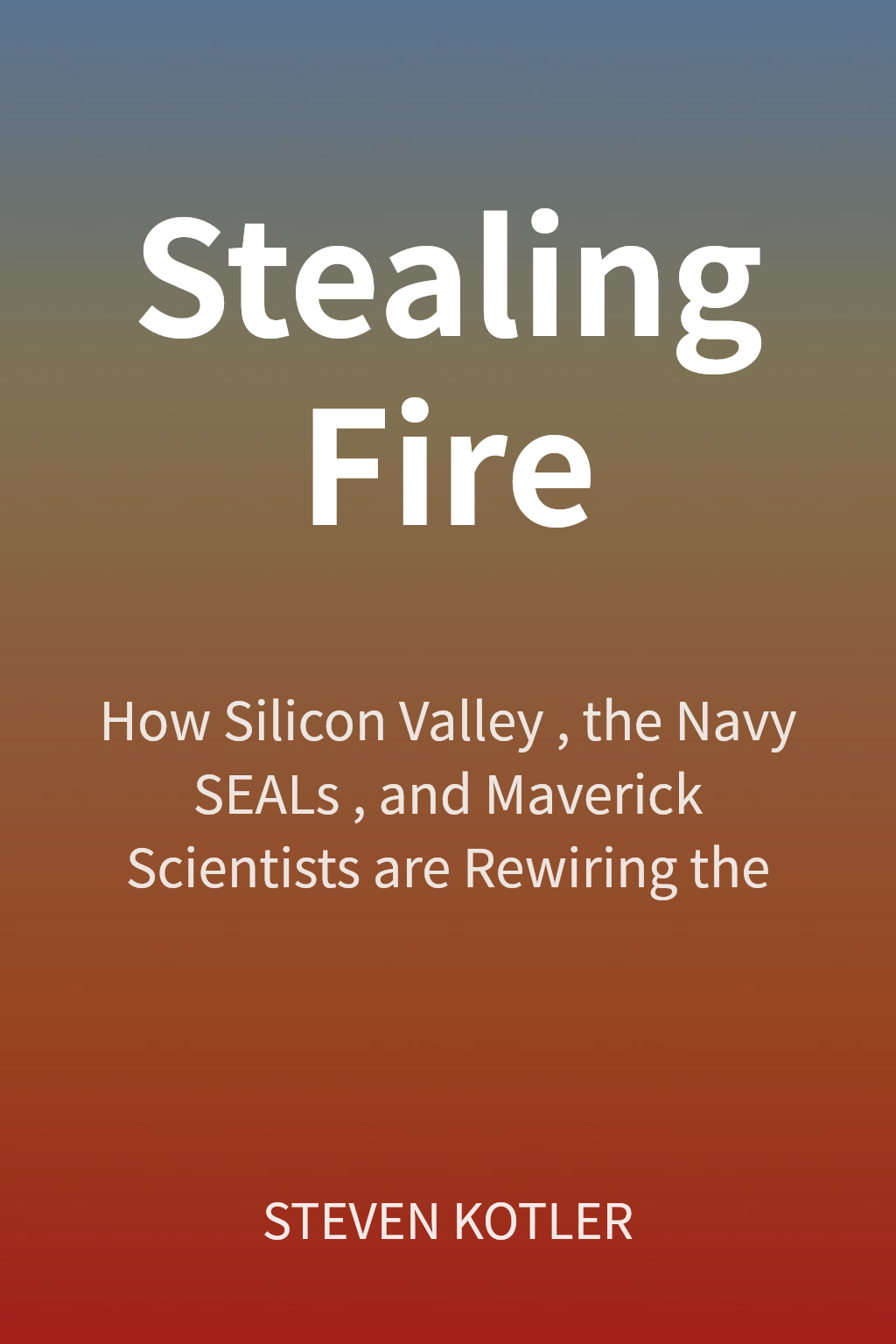 Stealing Fire cover