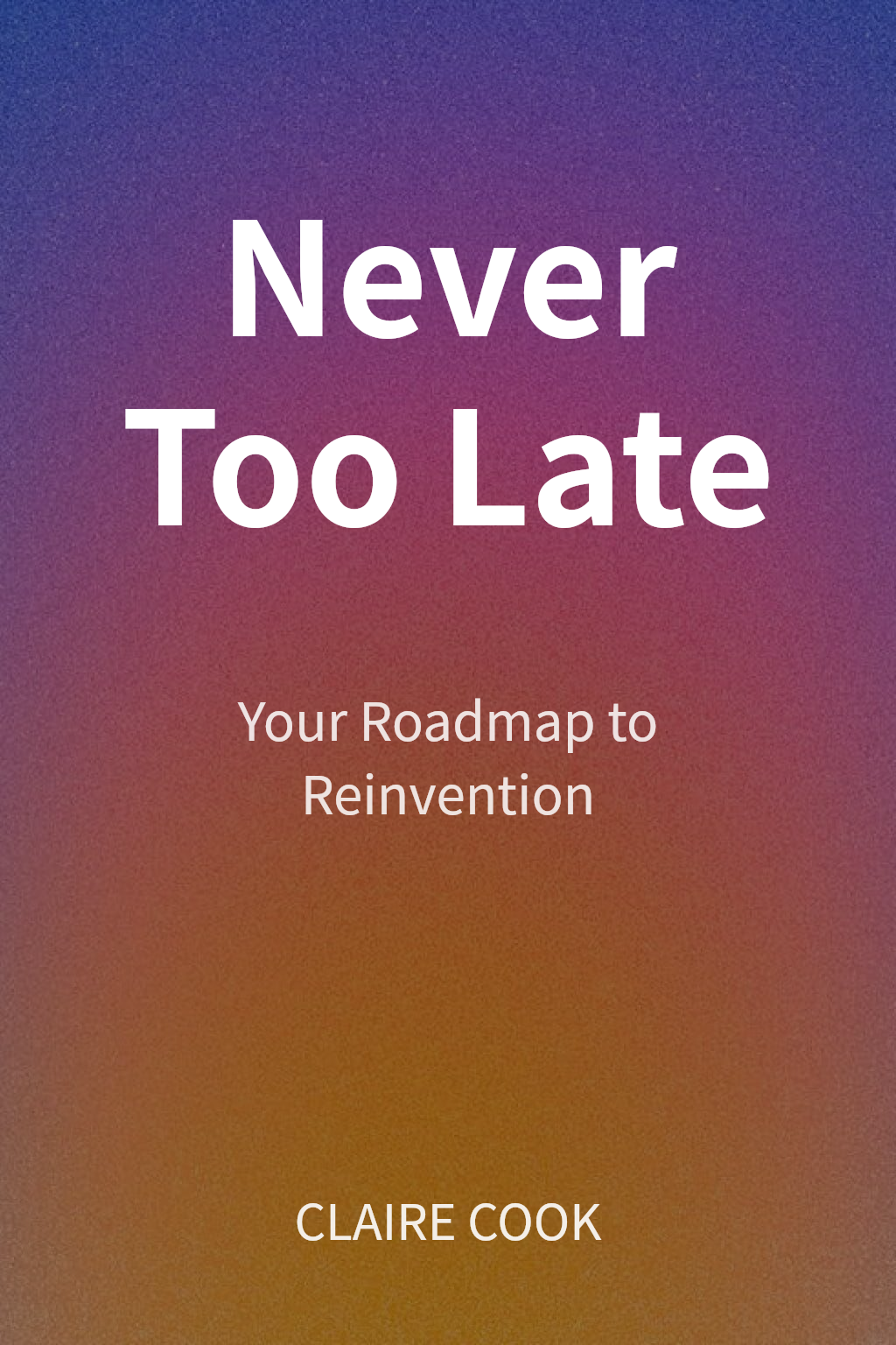 Never Too Late 封面