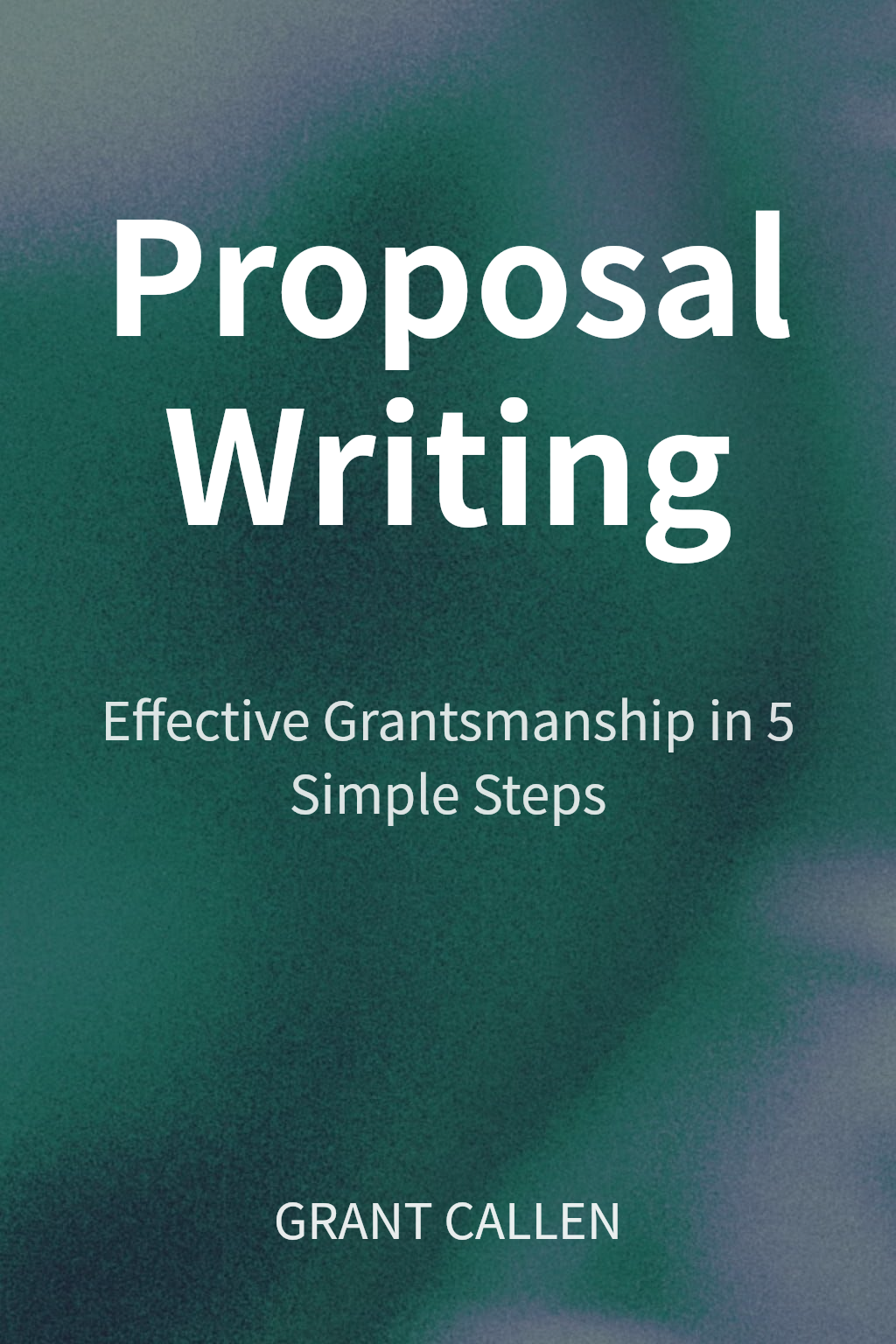 Proposal Writing cover