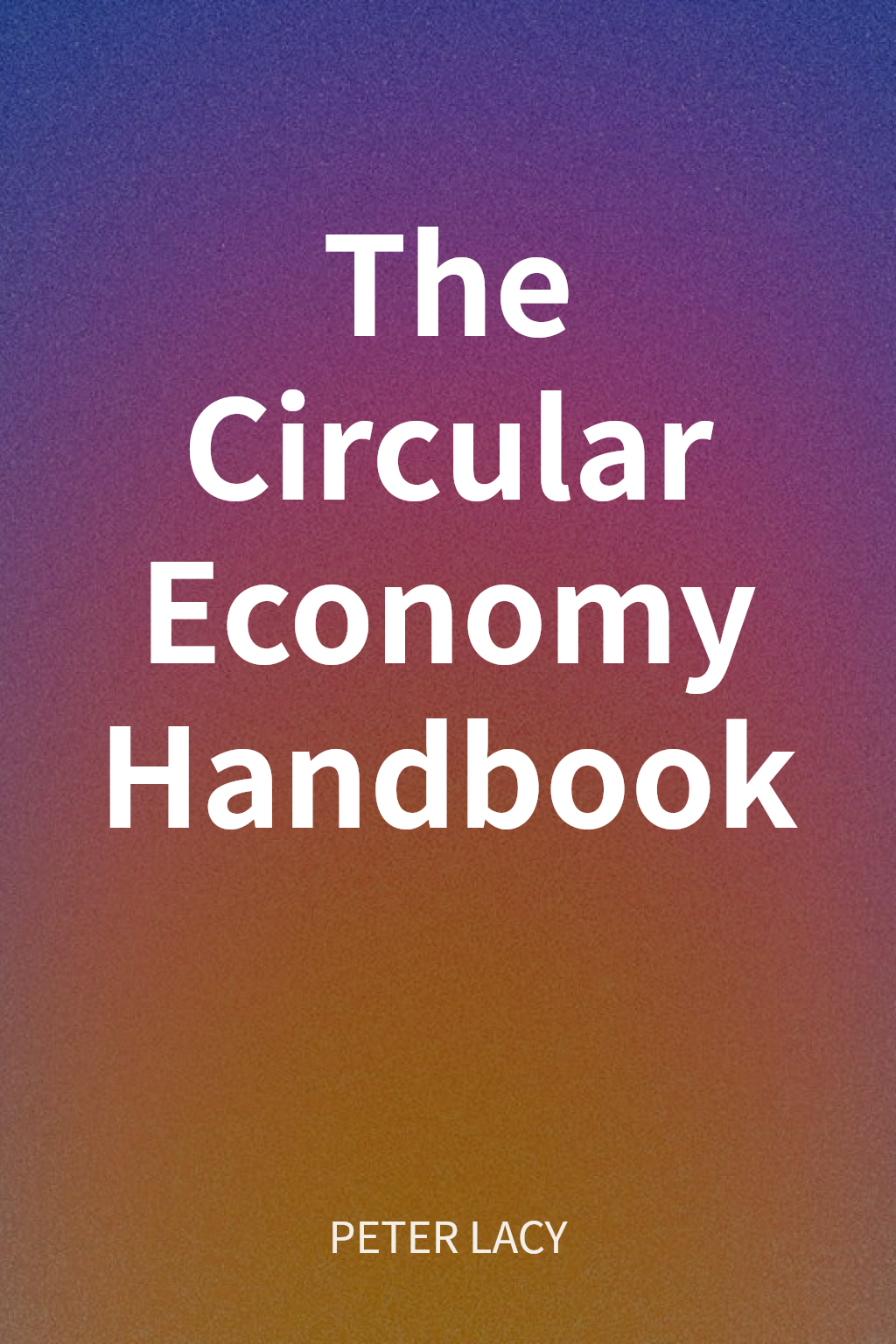 The Circular Economy Handbook cover