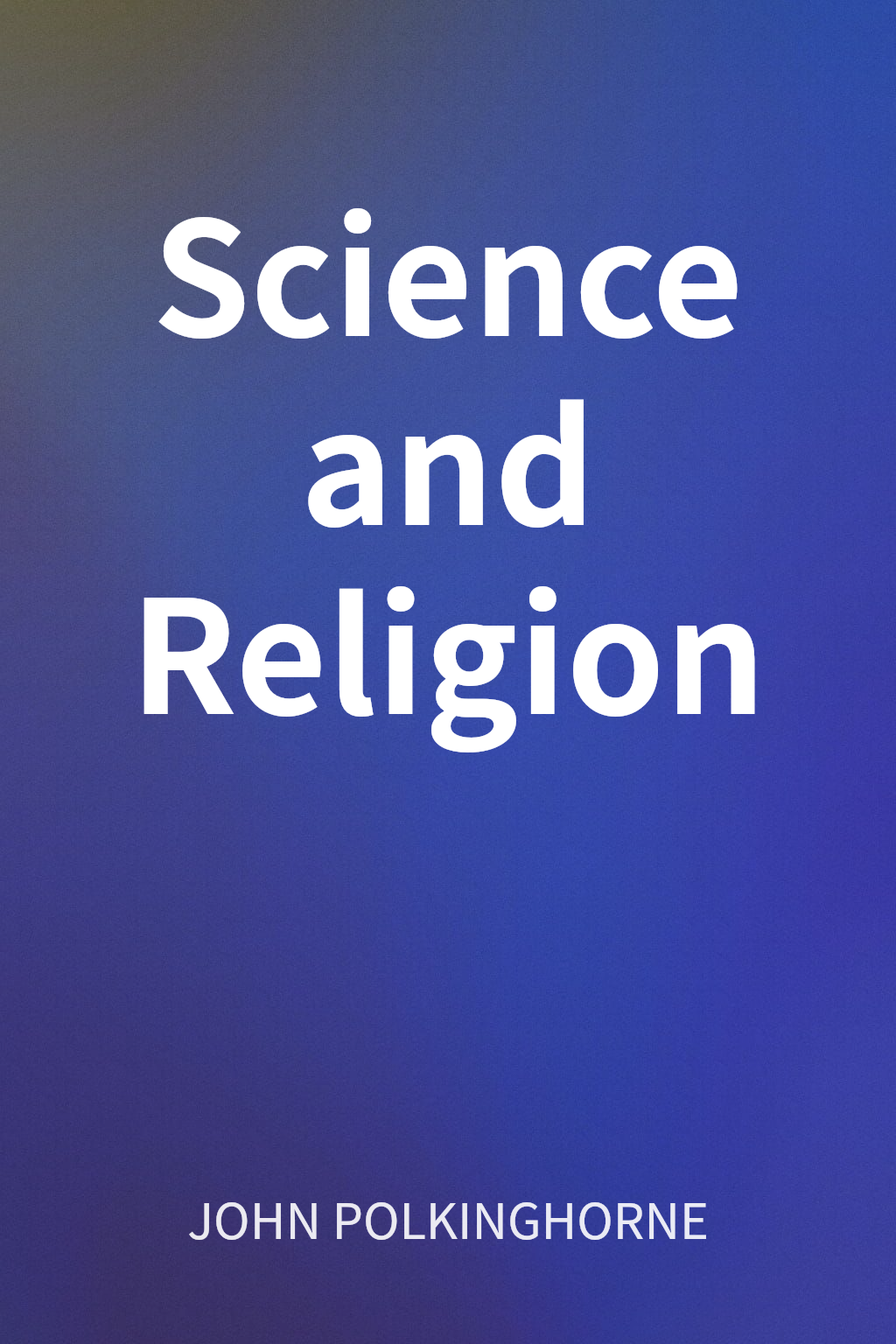 Science and Religion cover
