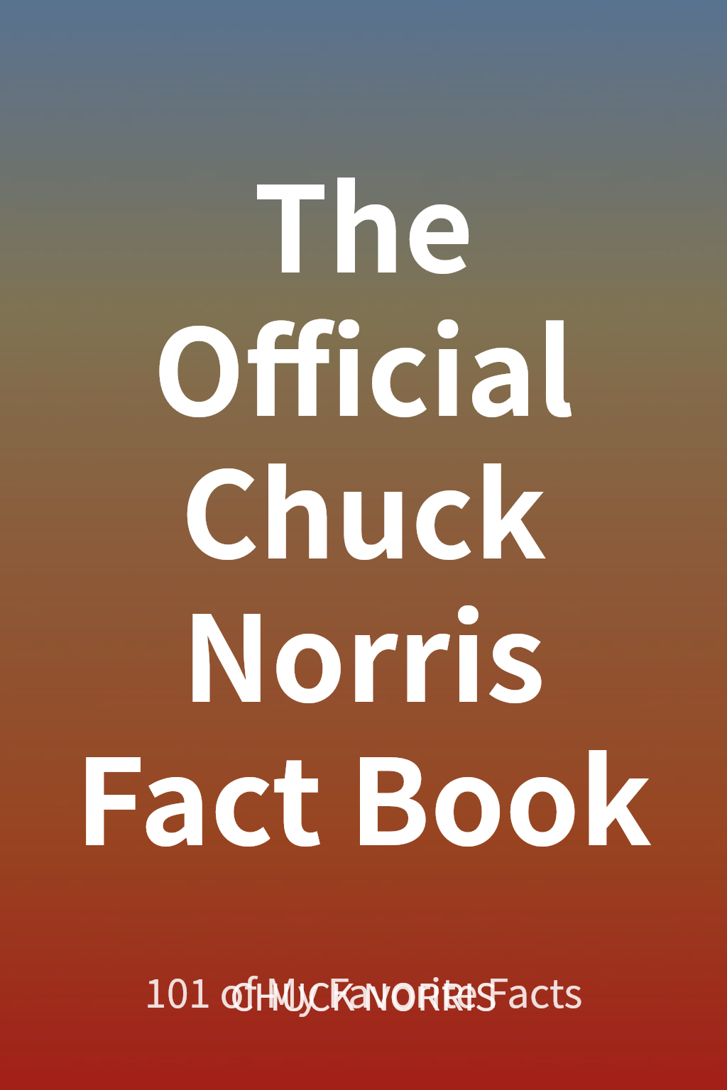 The Official Chuck Norris Fact Book cover