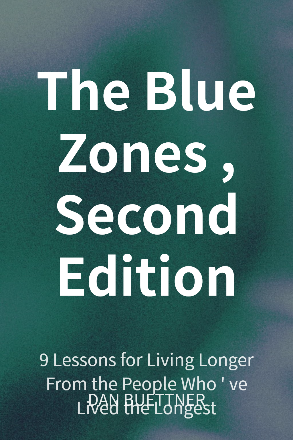 The Blue Zones, Second Edition cover