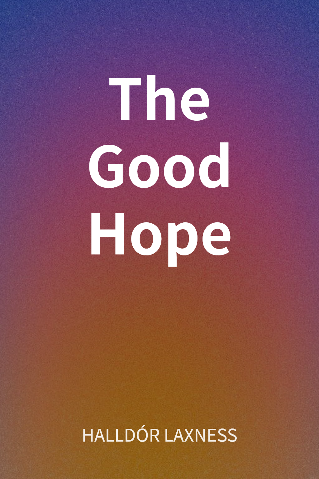 The Good Hope cover
