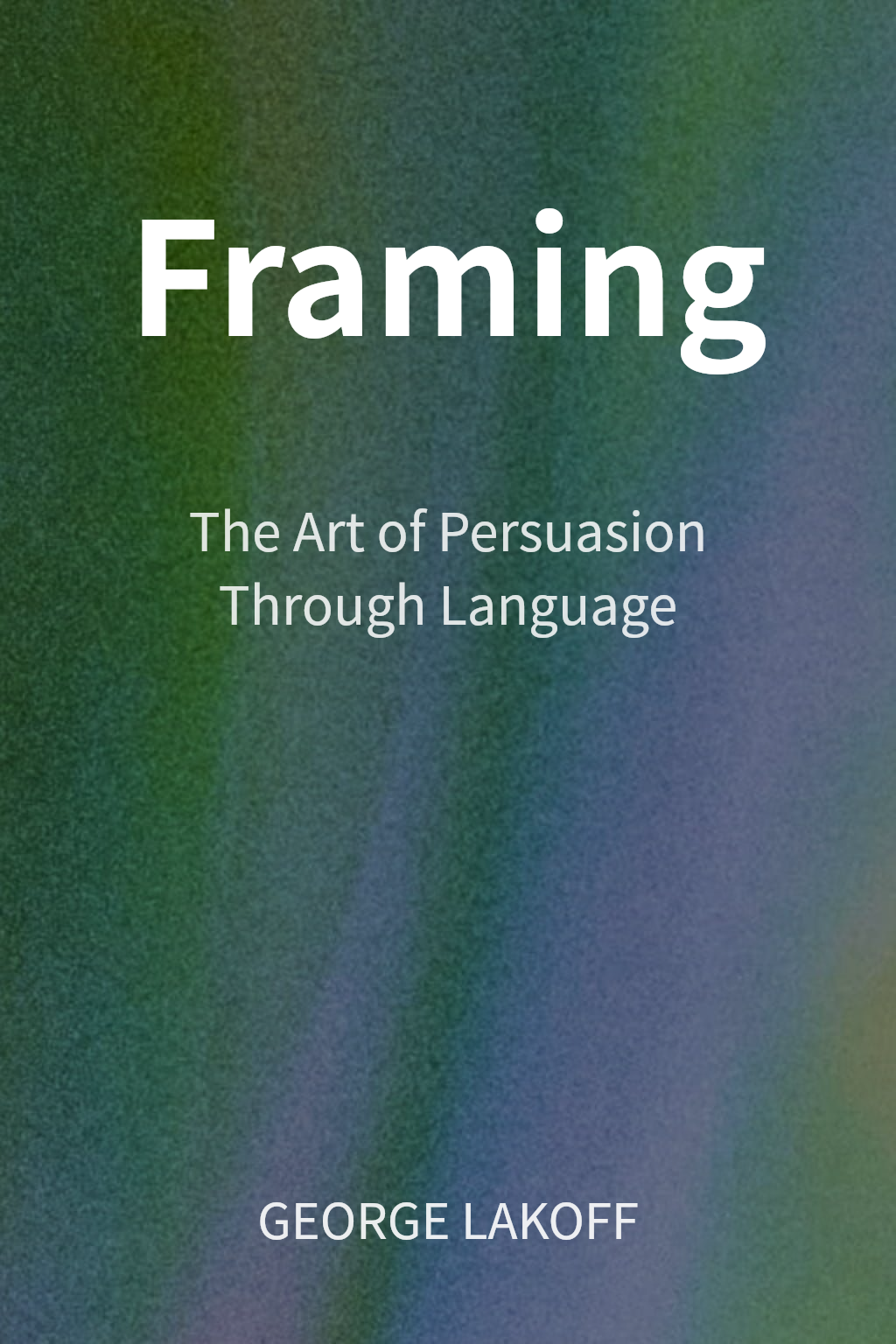 Framing cover