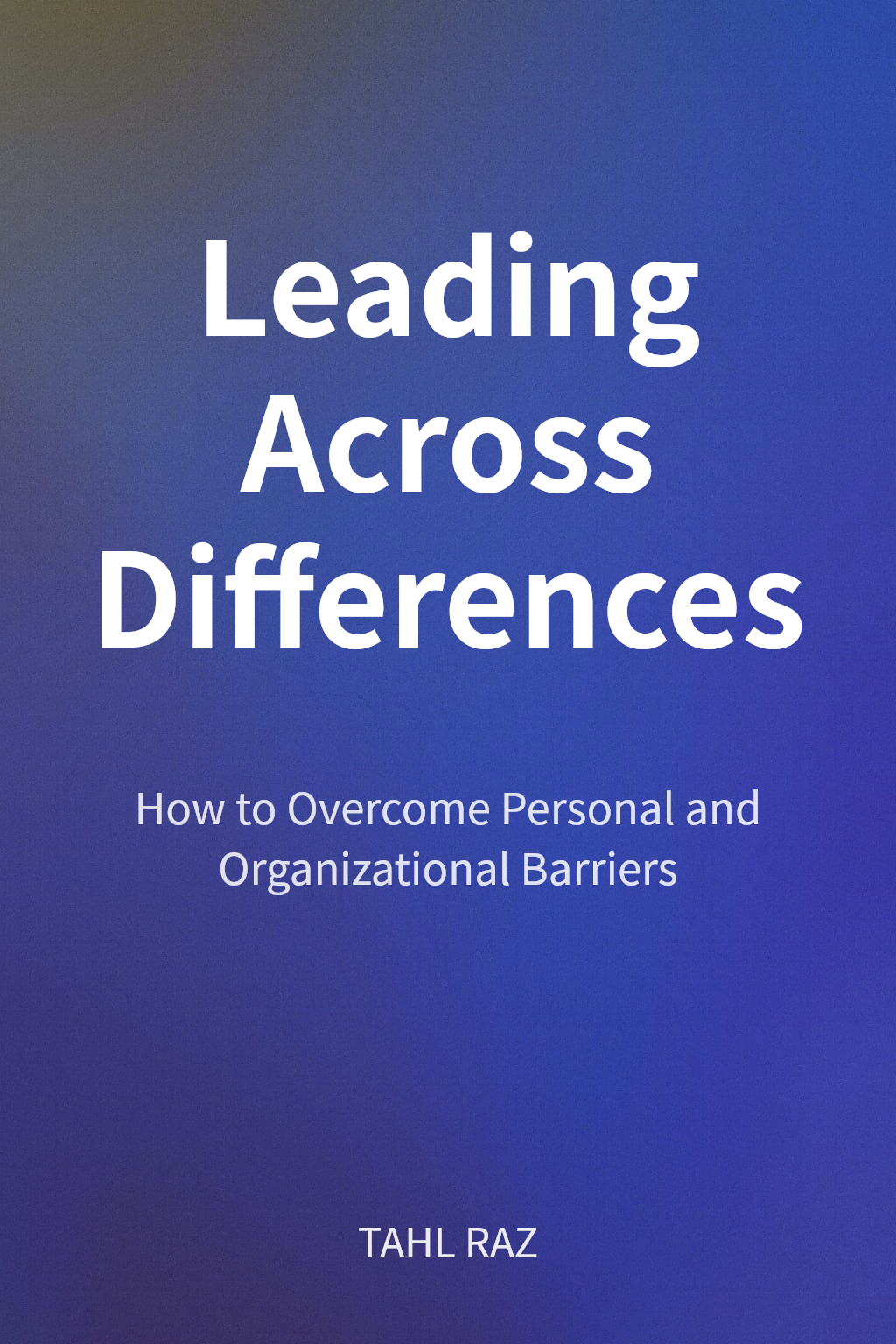 Leading Across Differences cover